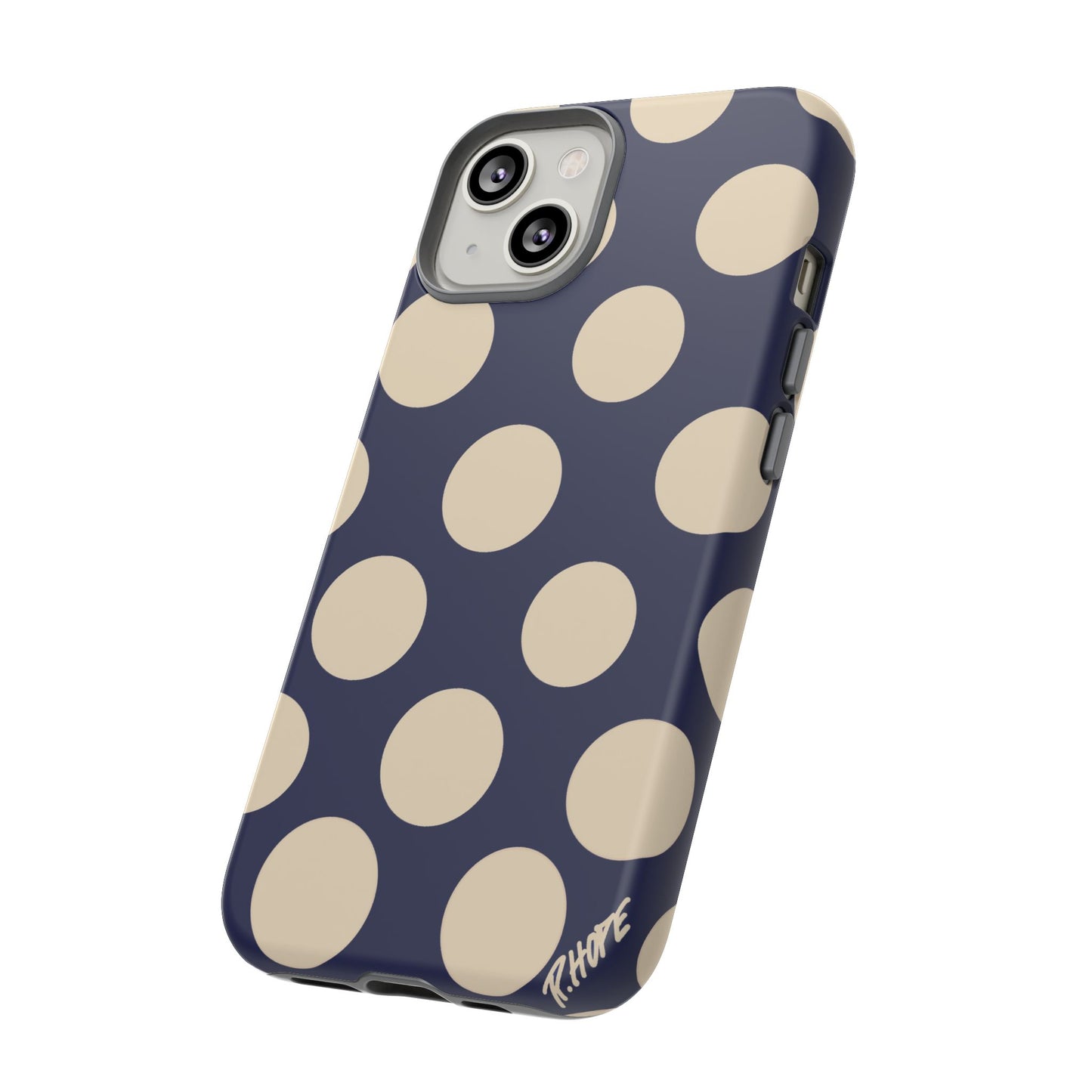 BLUE POLKA