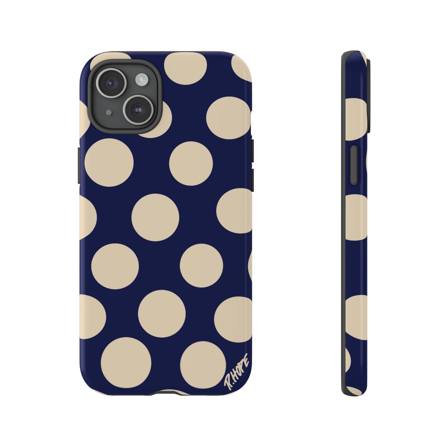 BLUE POLKA