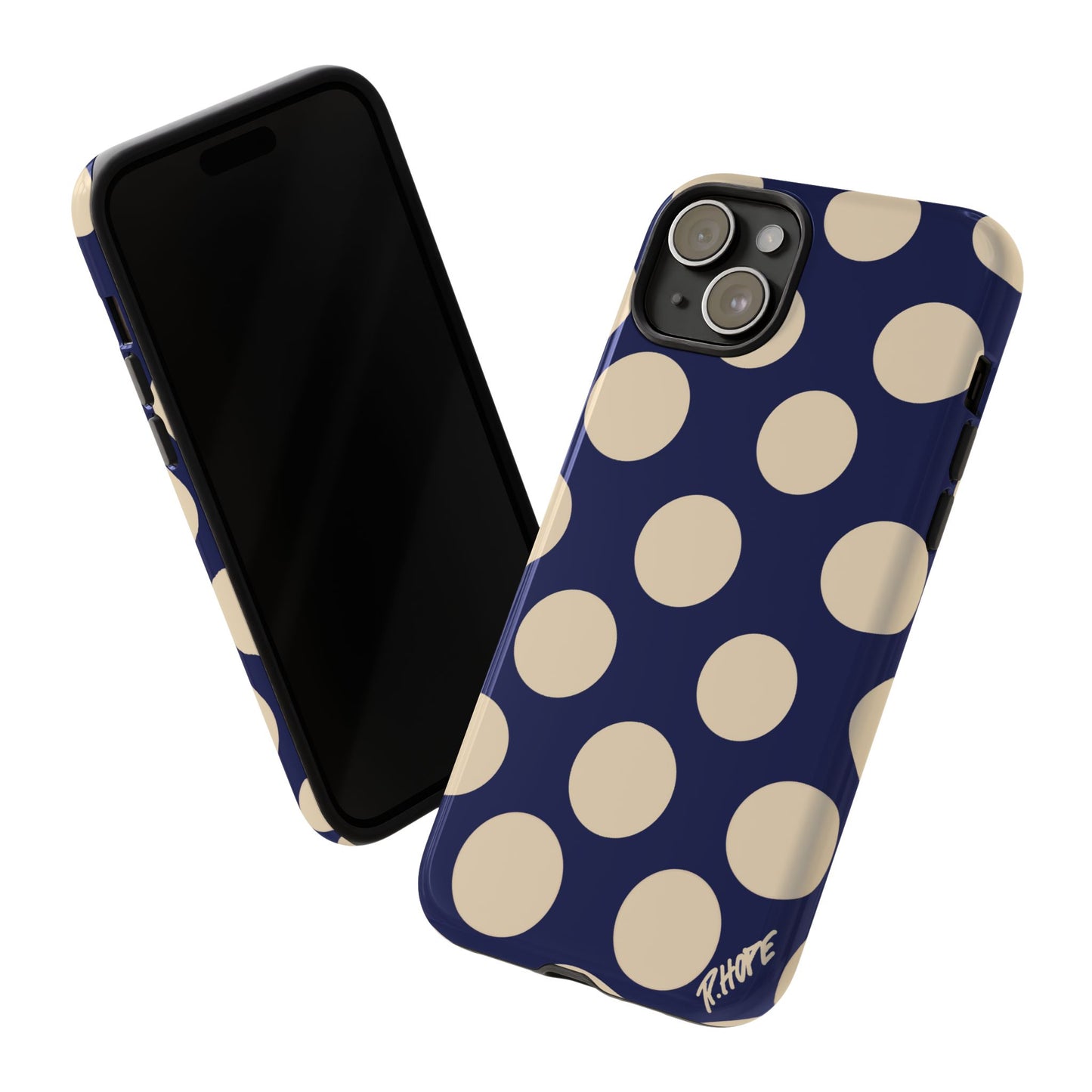 BLUE POLKA