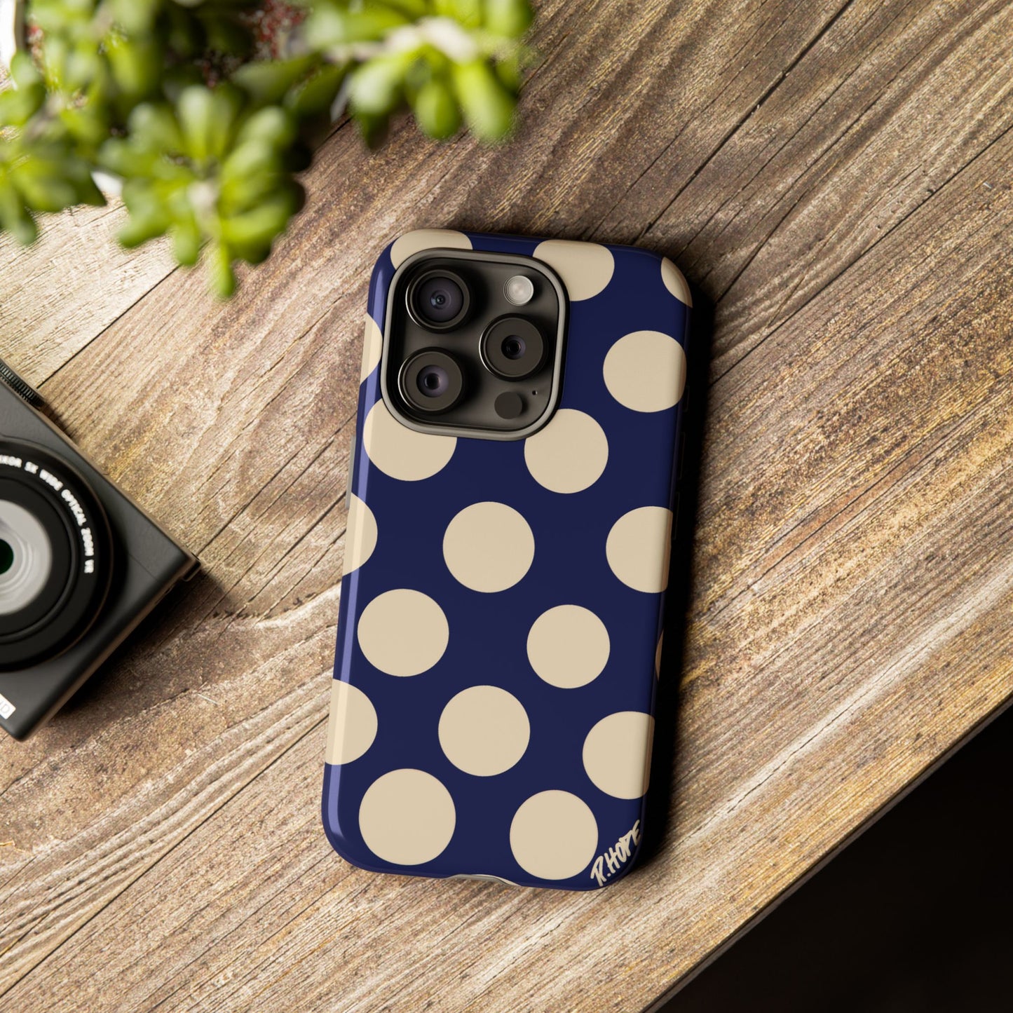 BLUE POLKA