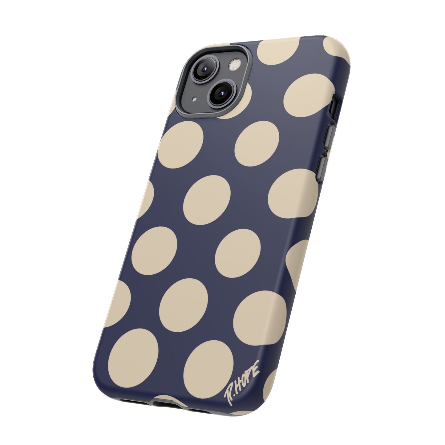 BLUE POLKA