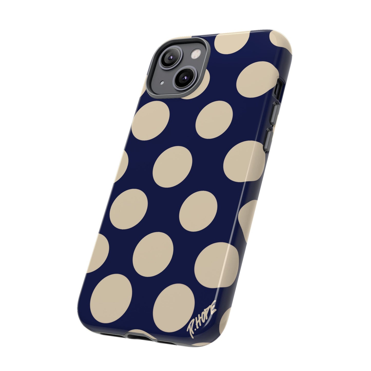 BLUE POLKA