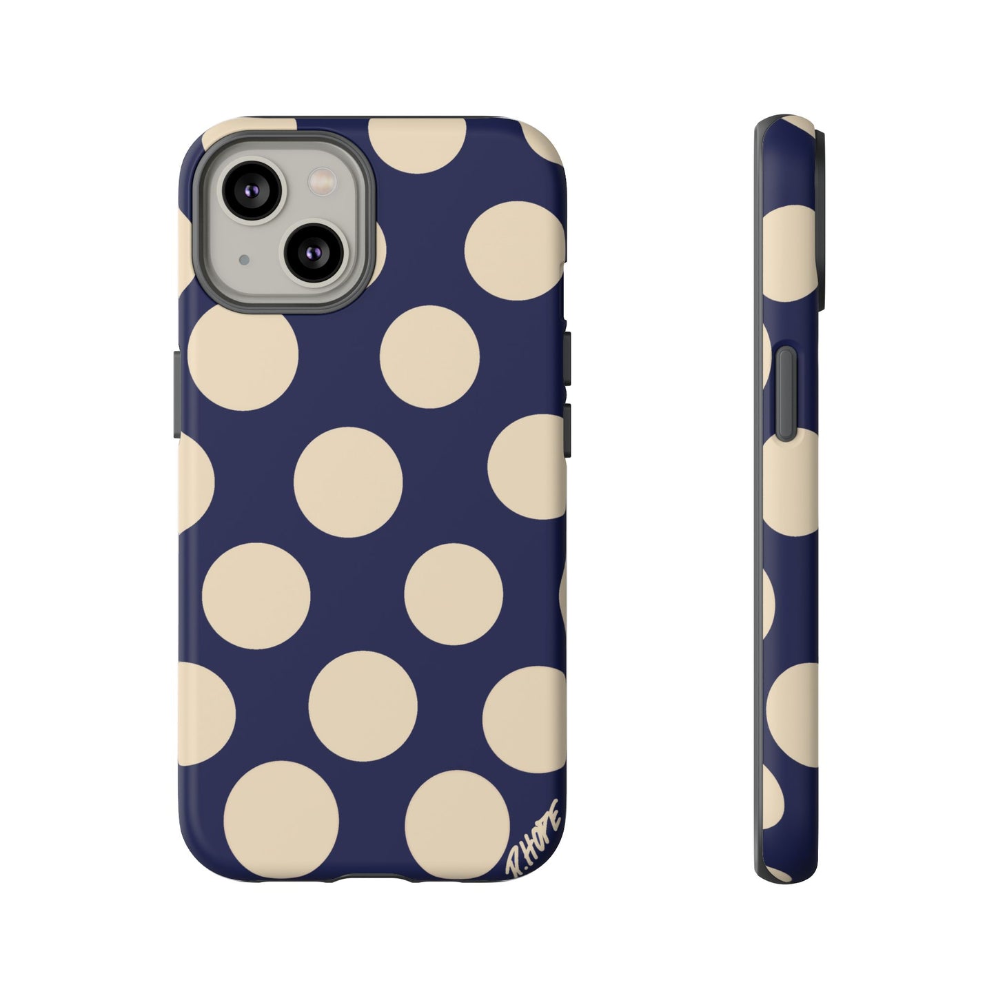 BLUE POLKA