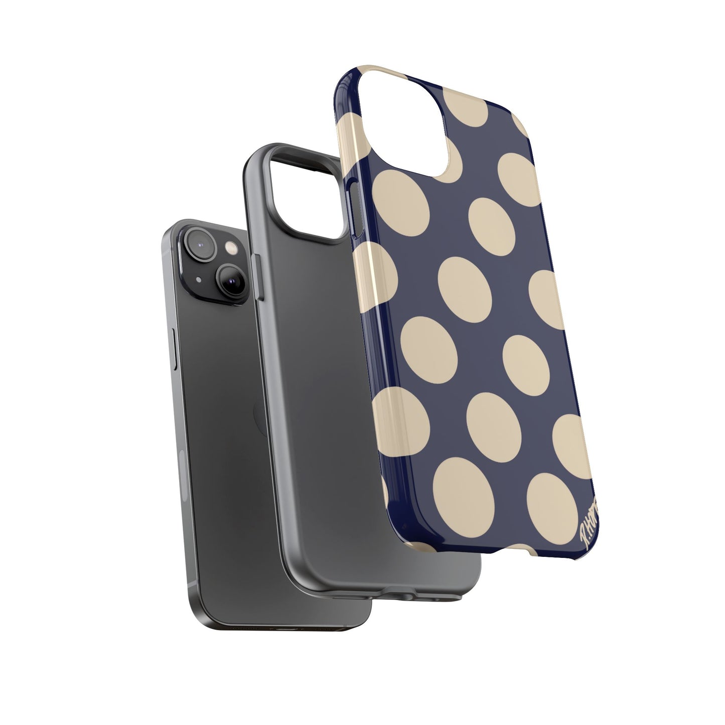 BLUE POLKA