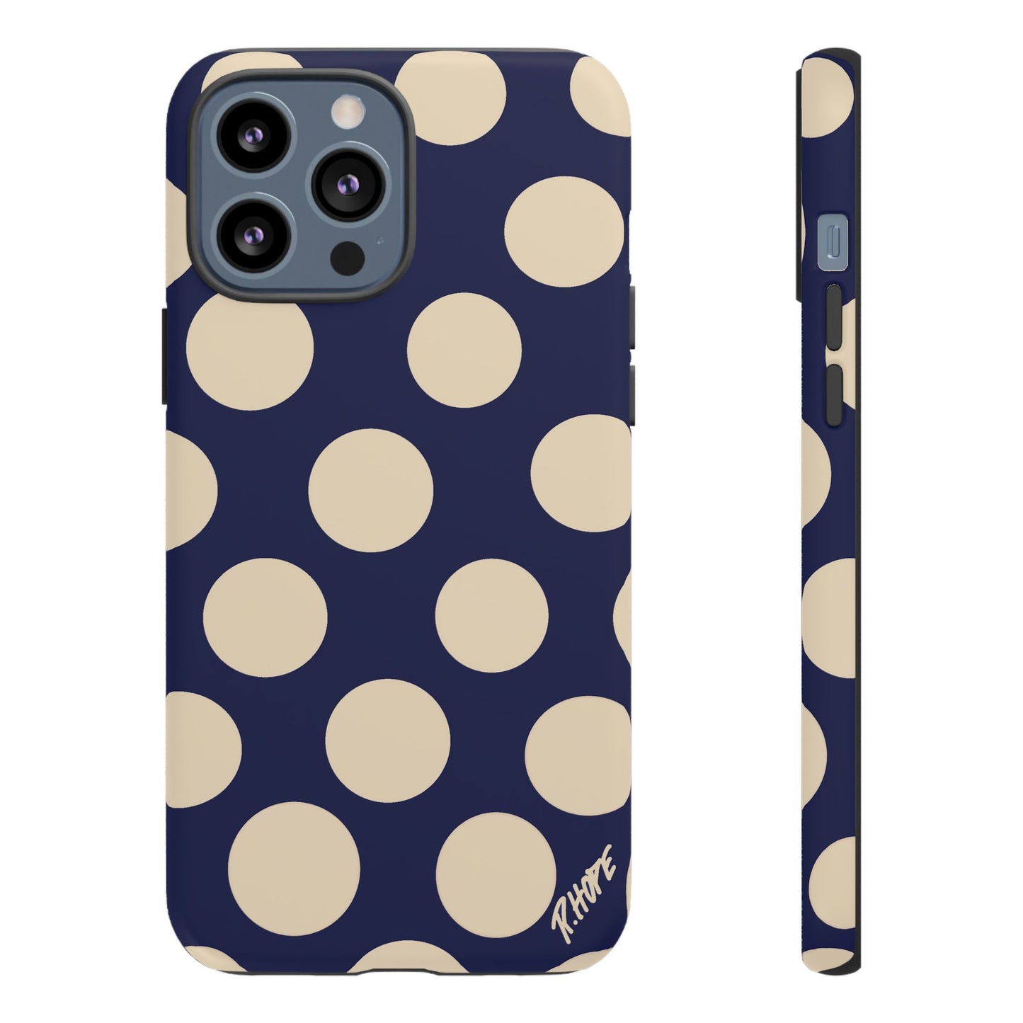 BLUE POLKA