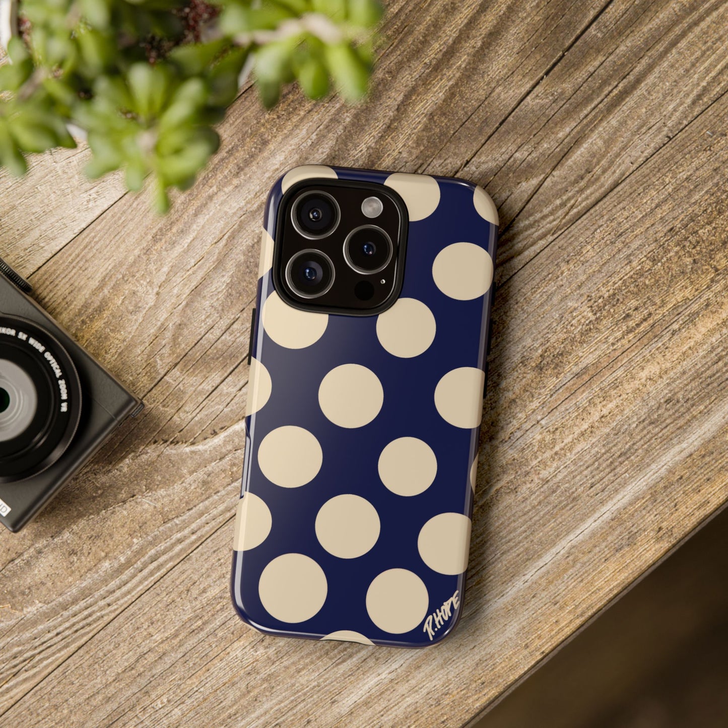 BLUE POLKA