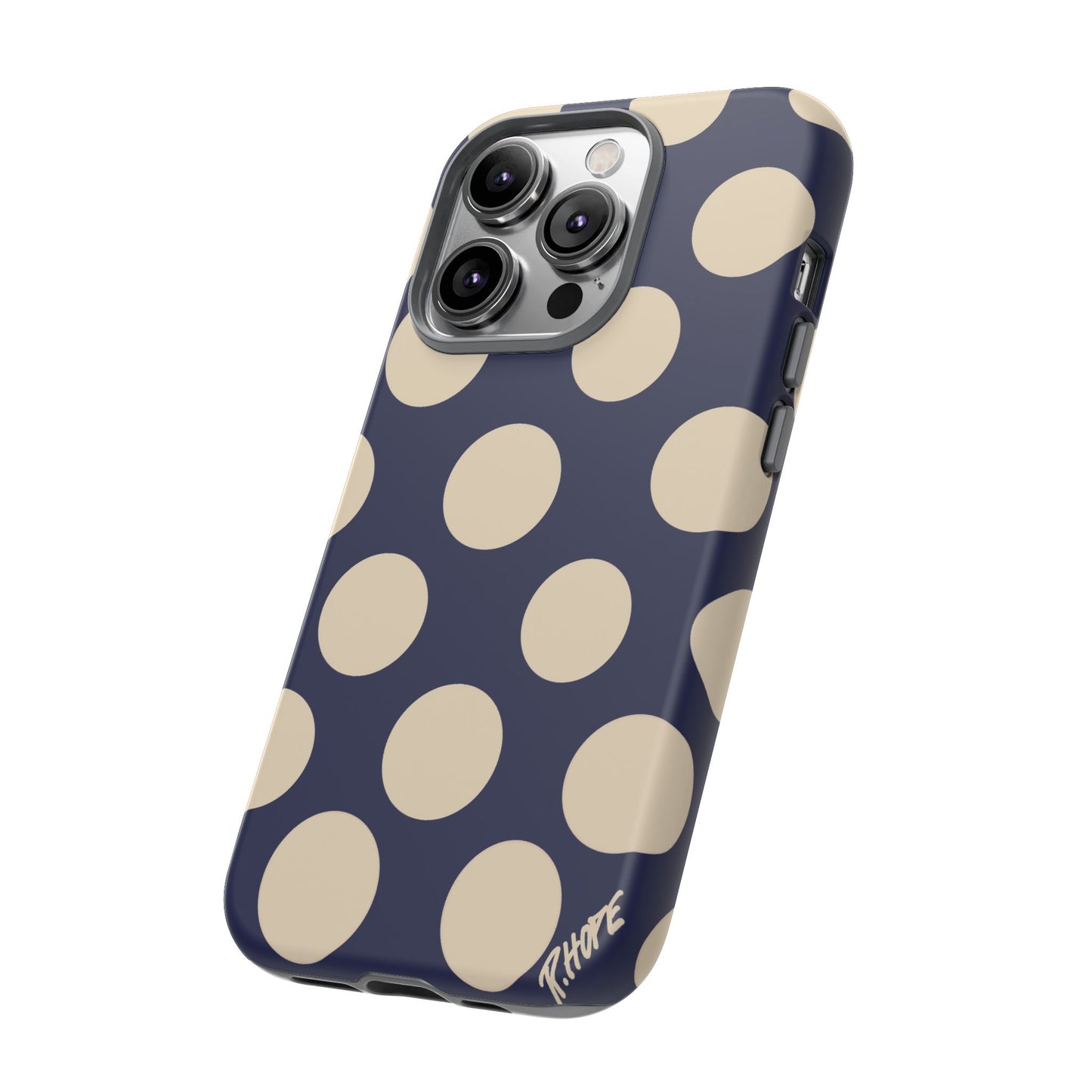 BLUE POLKA