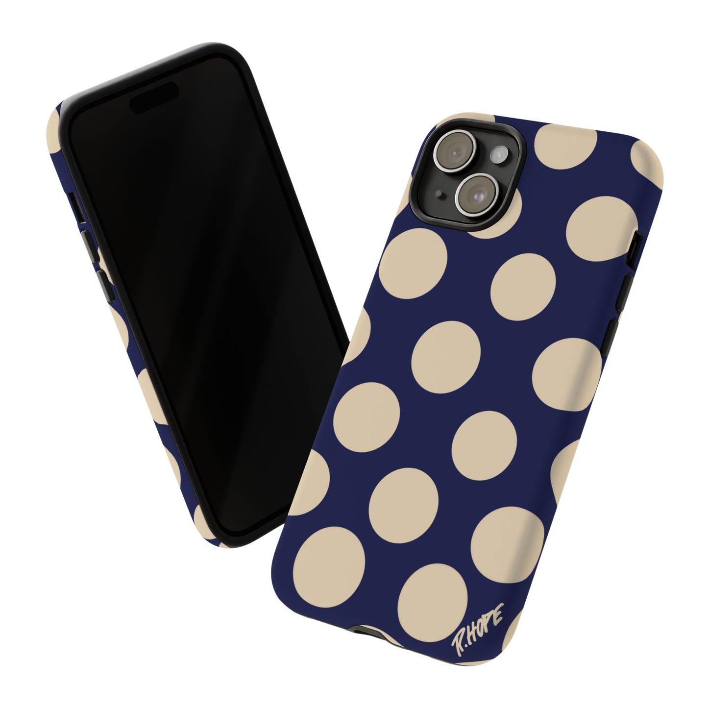 BLUE POLKA