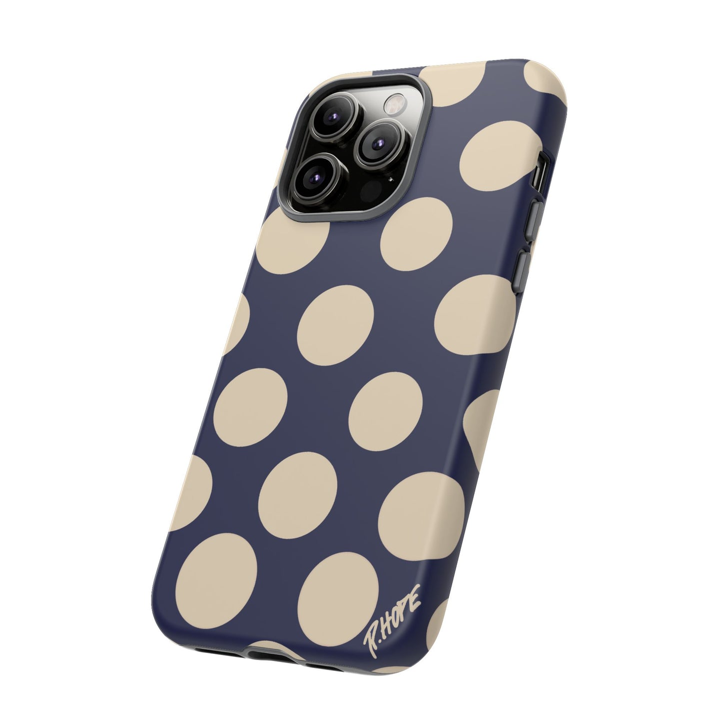 BLUE POLKA
