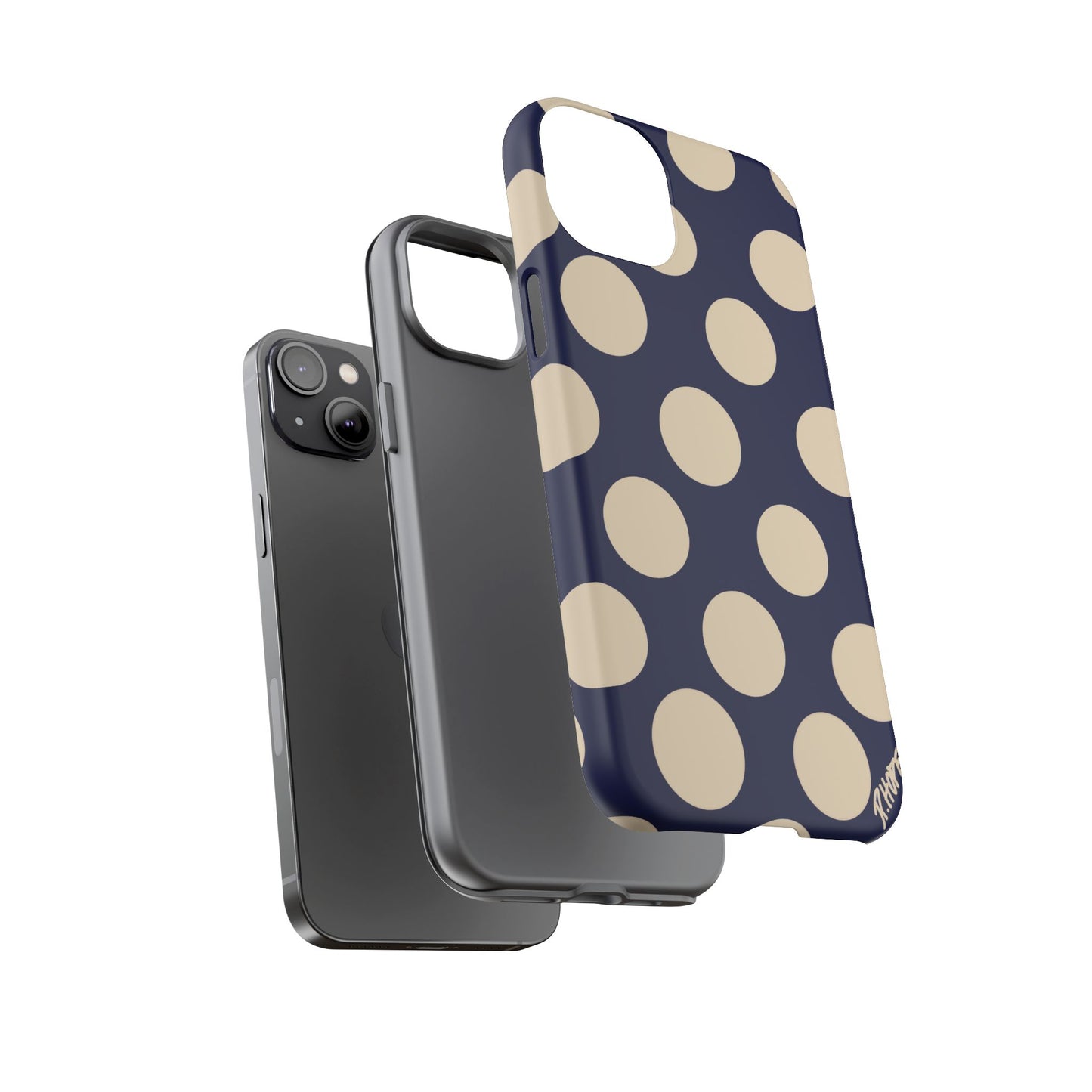 BLUE POLKA