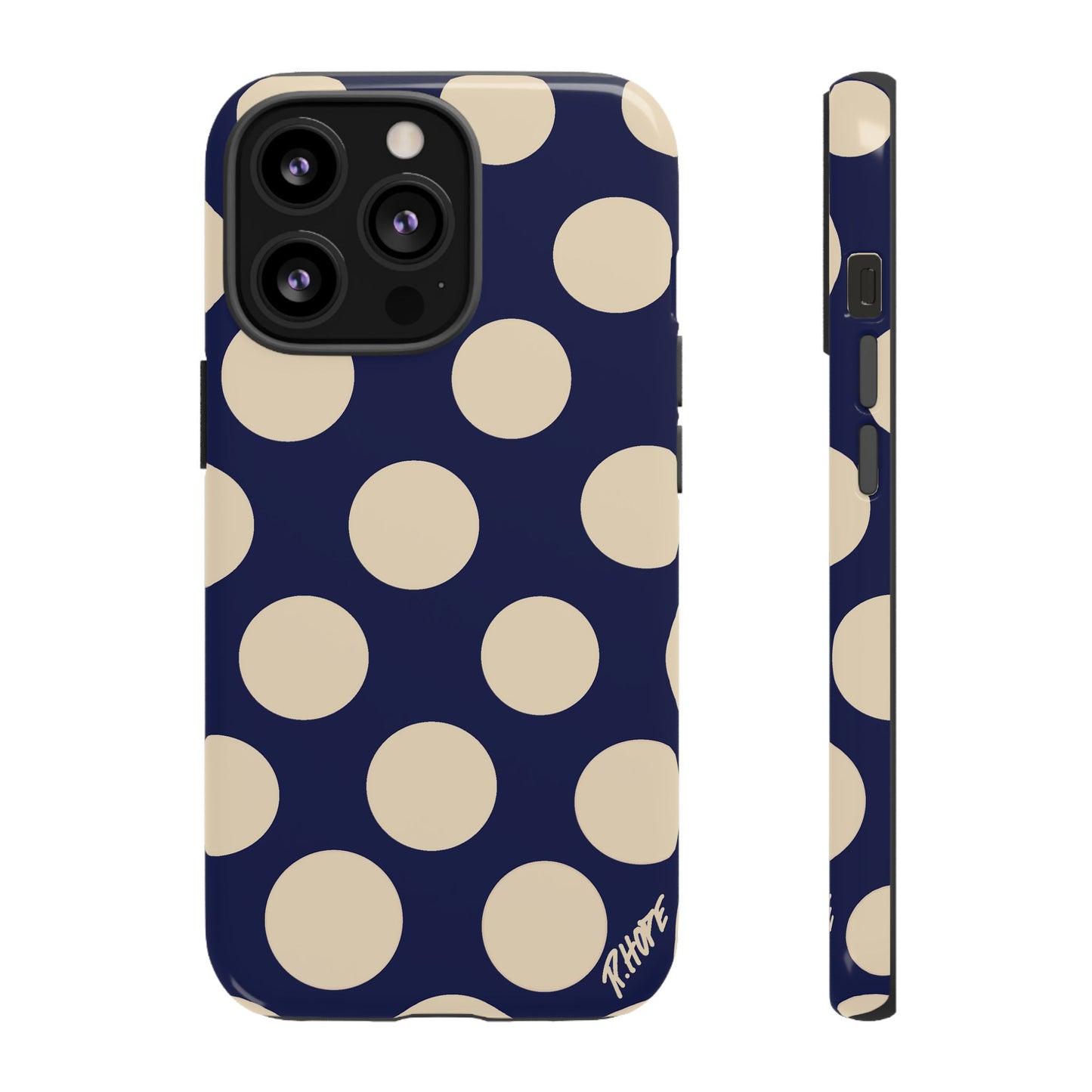 BLUE POLKA