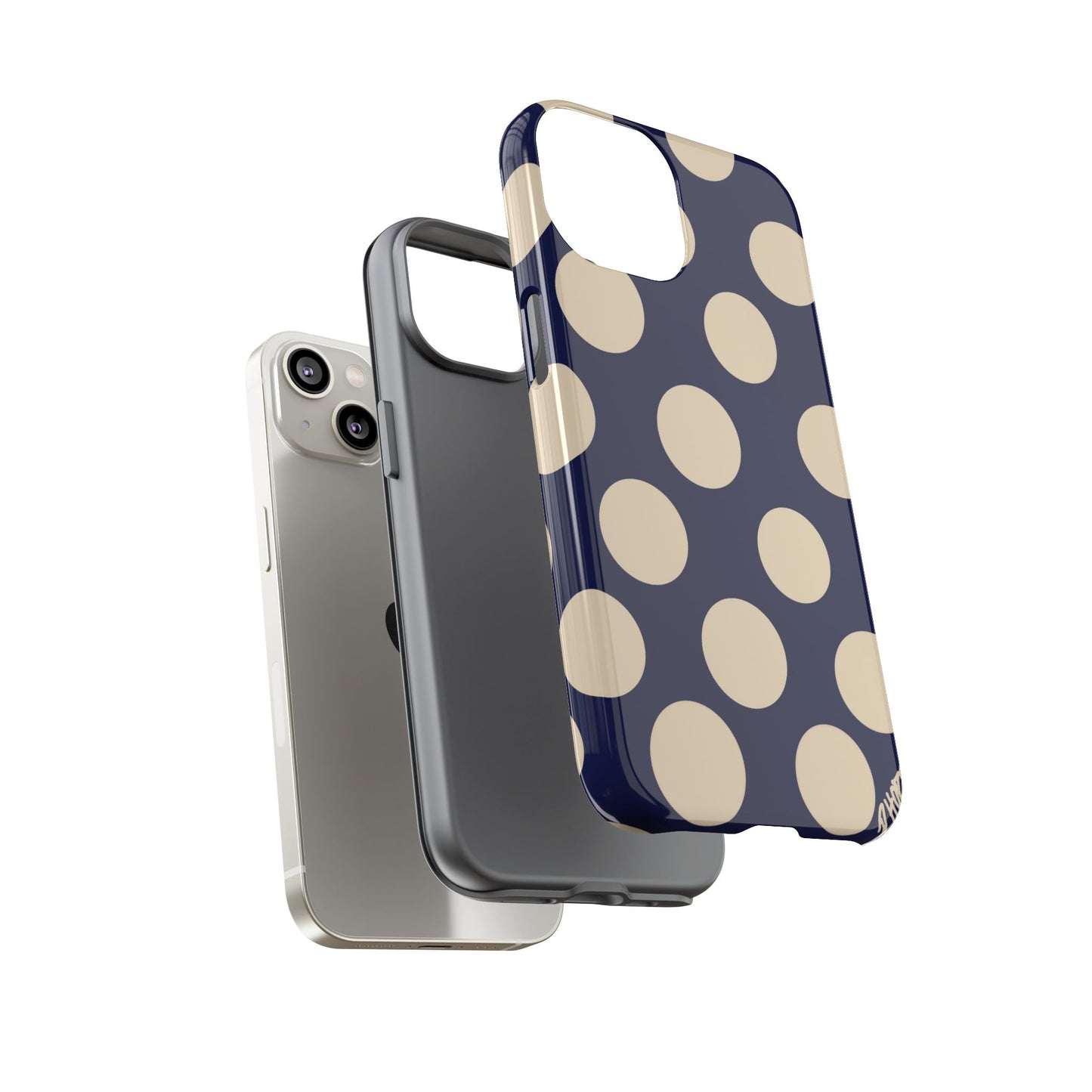 BLUE POLKA