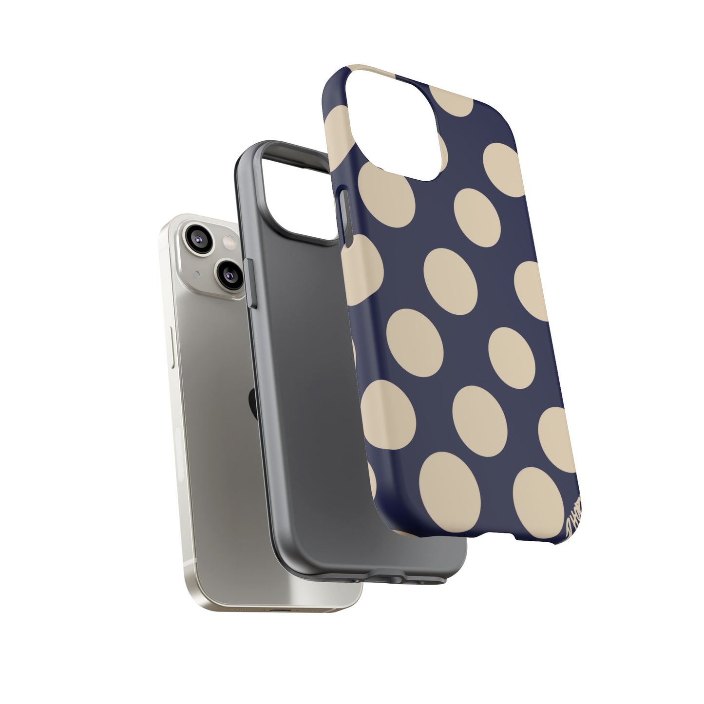 BLUE POLKA