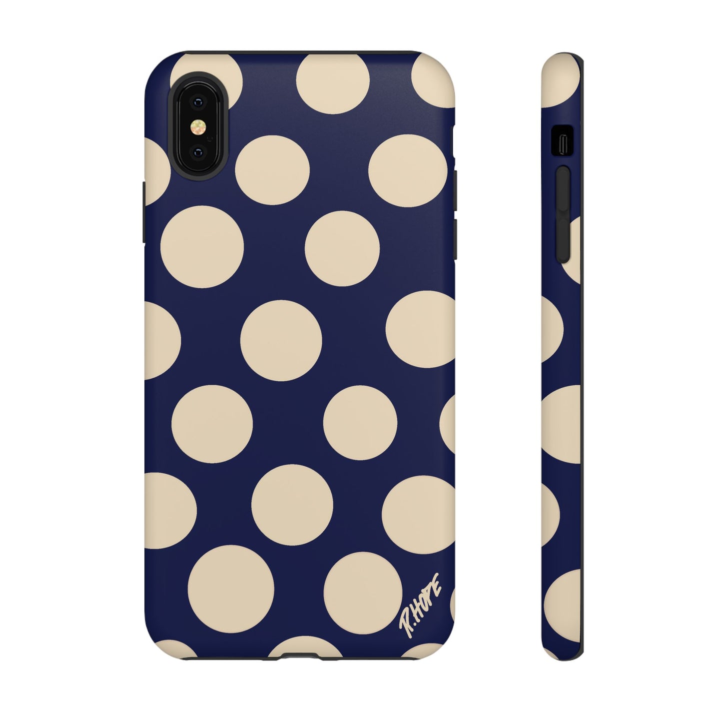 BLUE POLKA