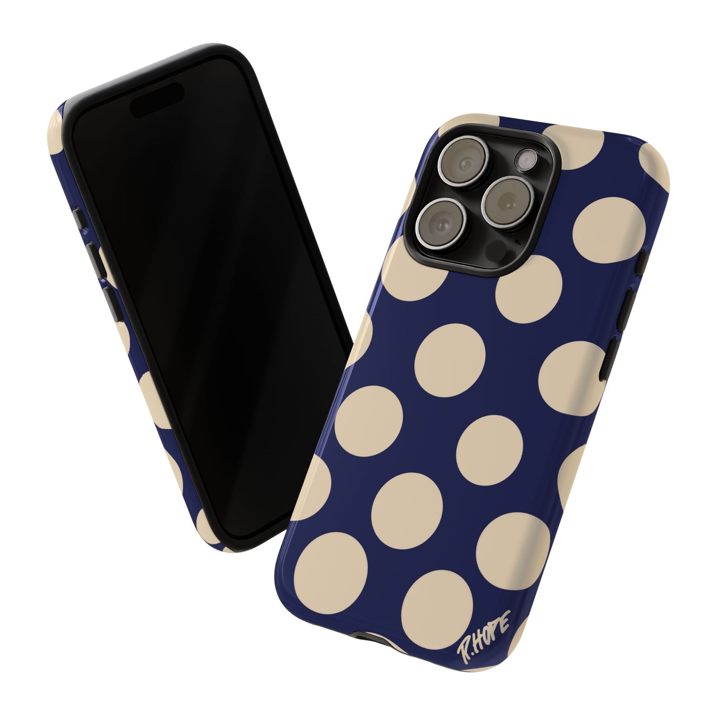 BLUE POLKA