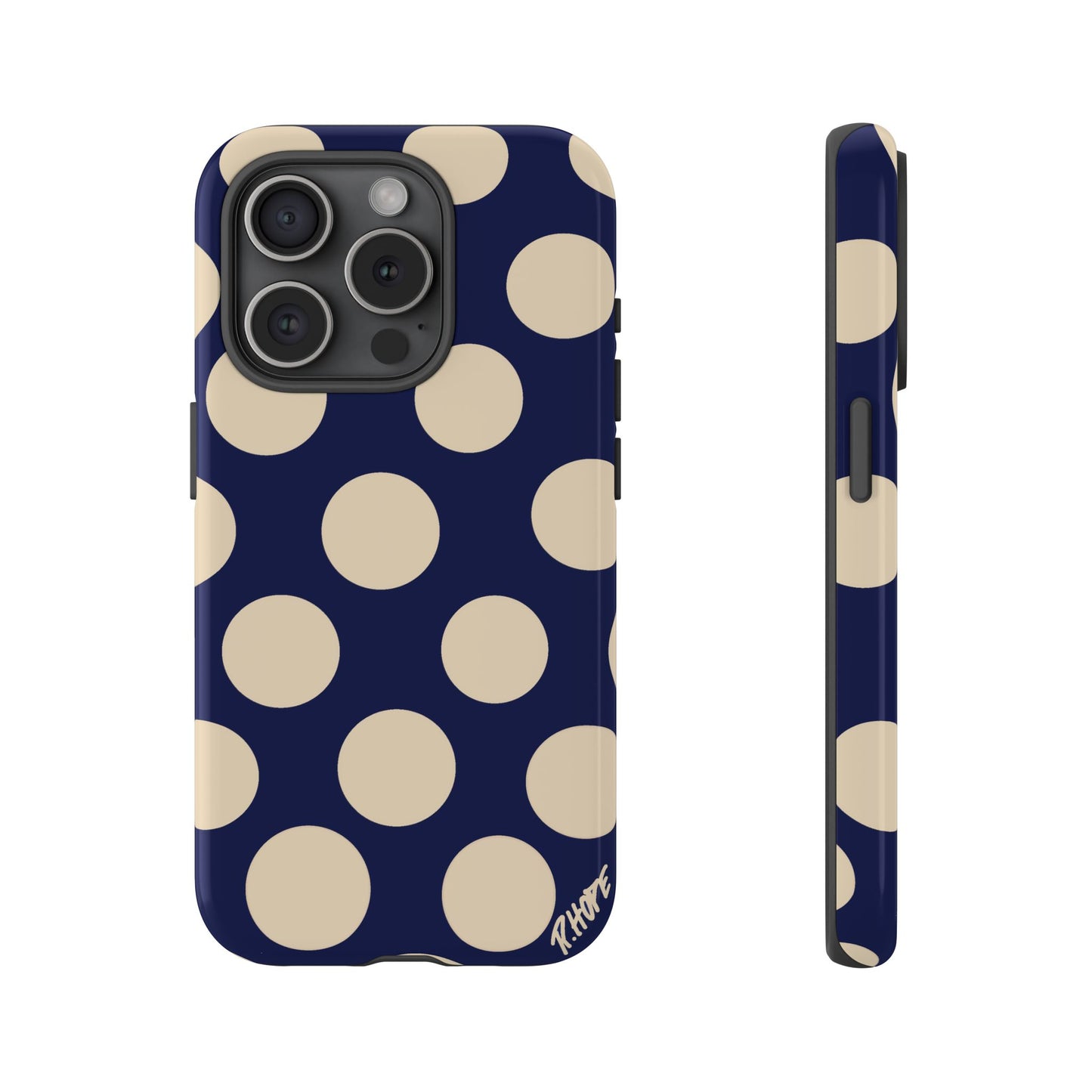 BLUE POLKA