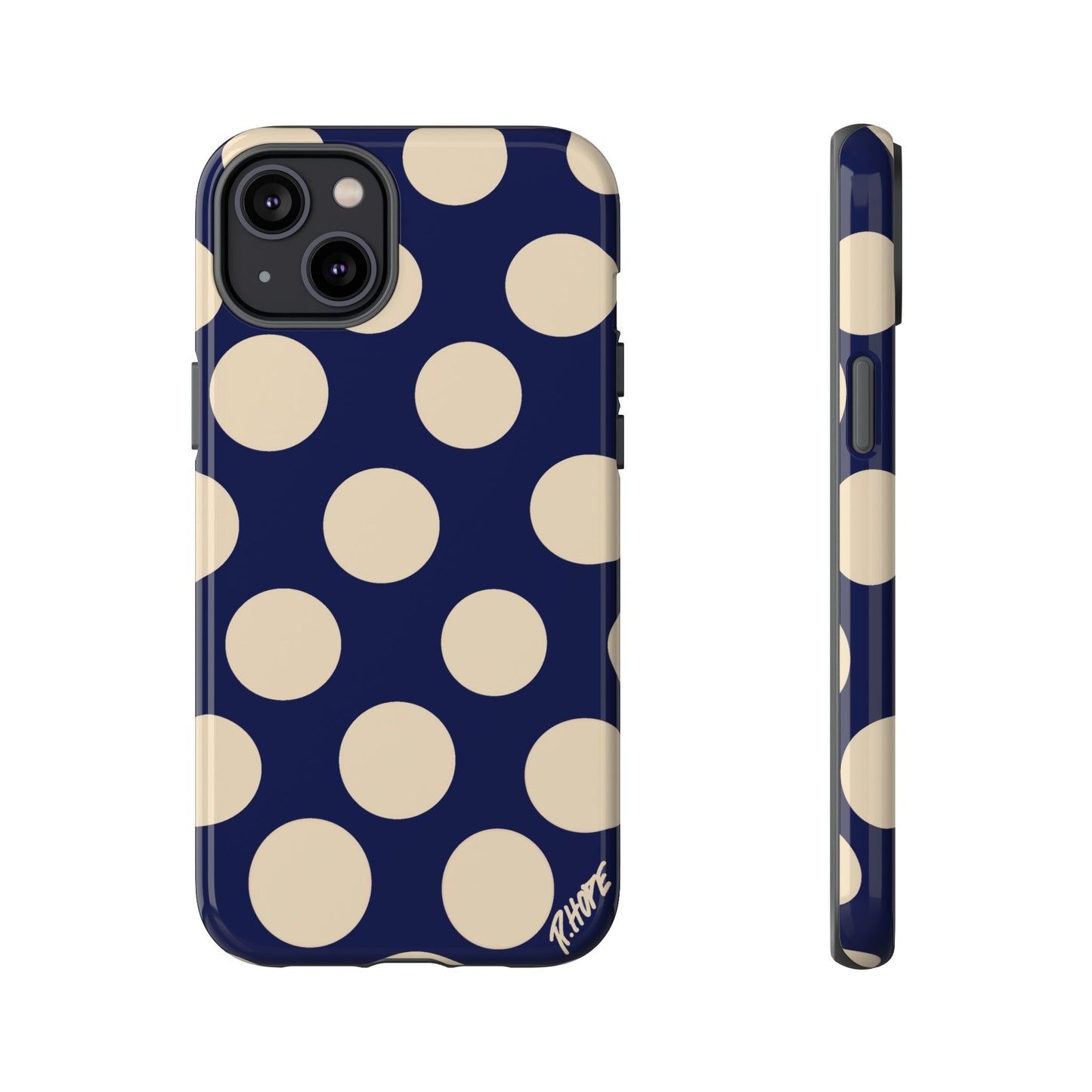 BLUE POLKA