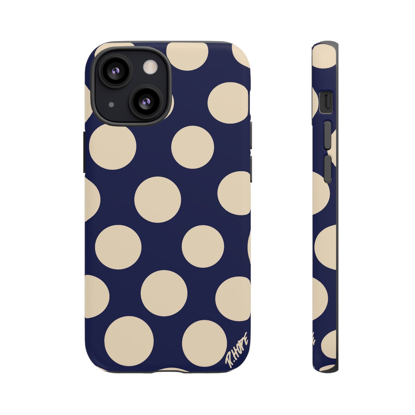 BLUE POLKA