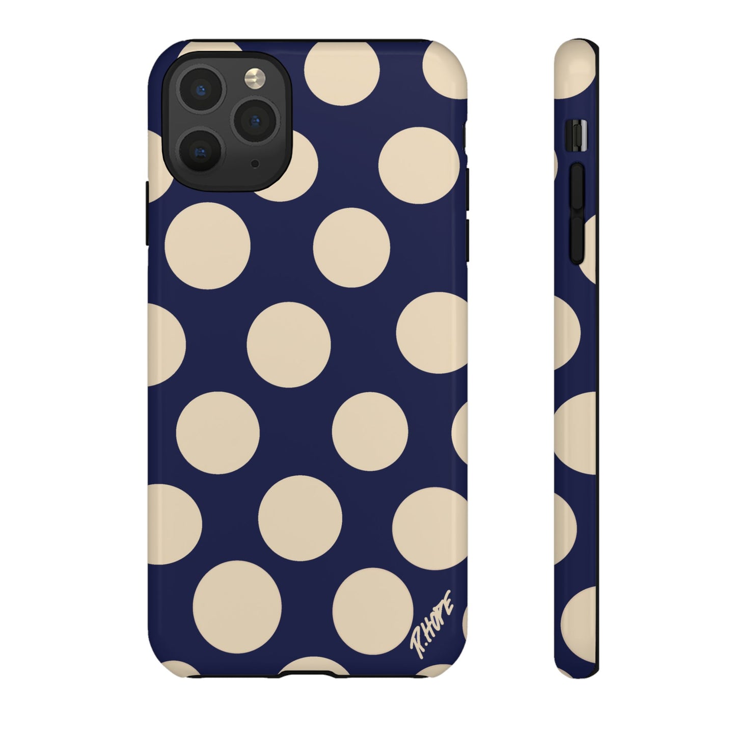 BLUE POLKA
