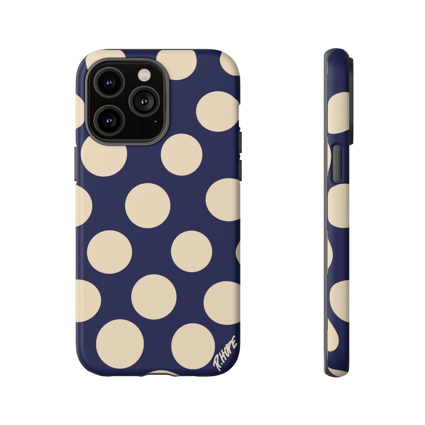 BLUE POLKA