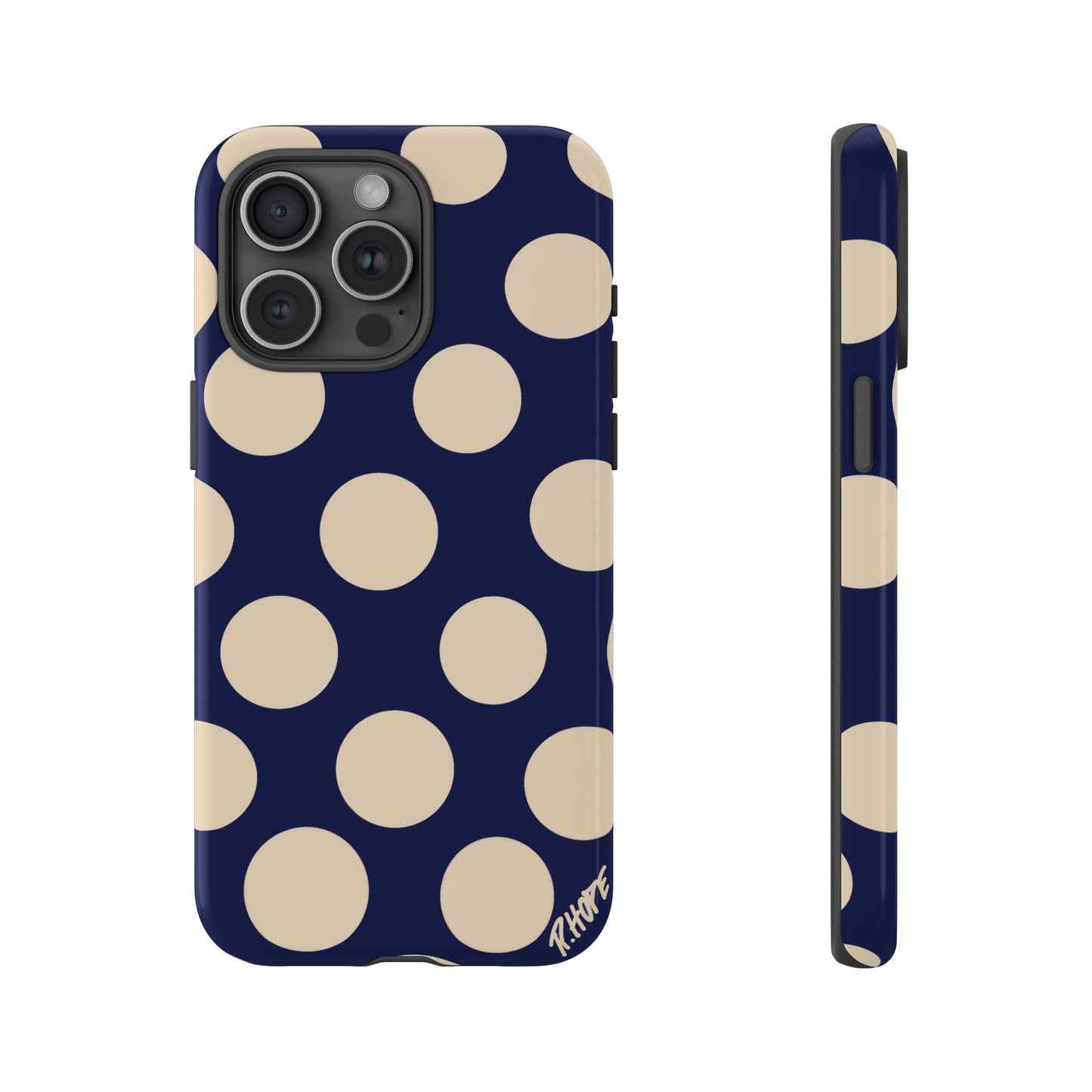 BLUE POLKA