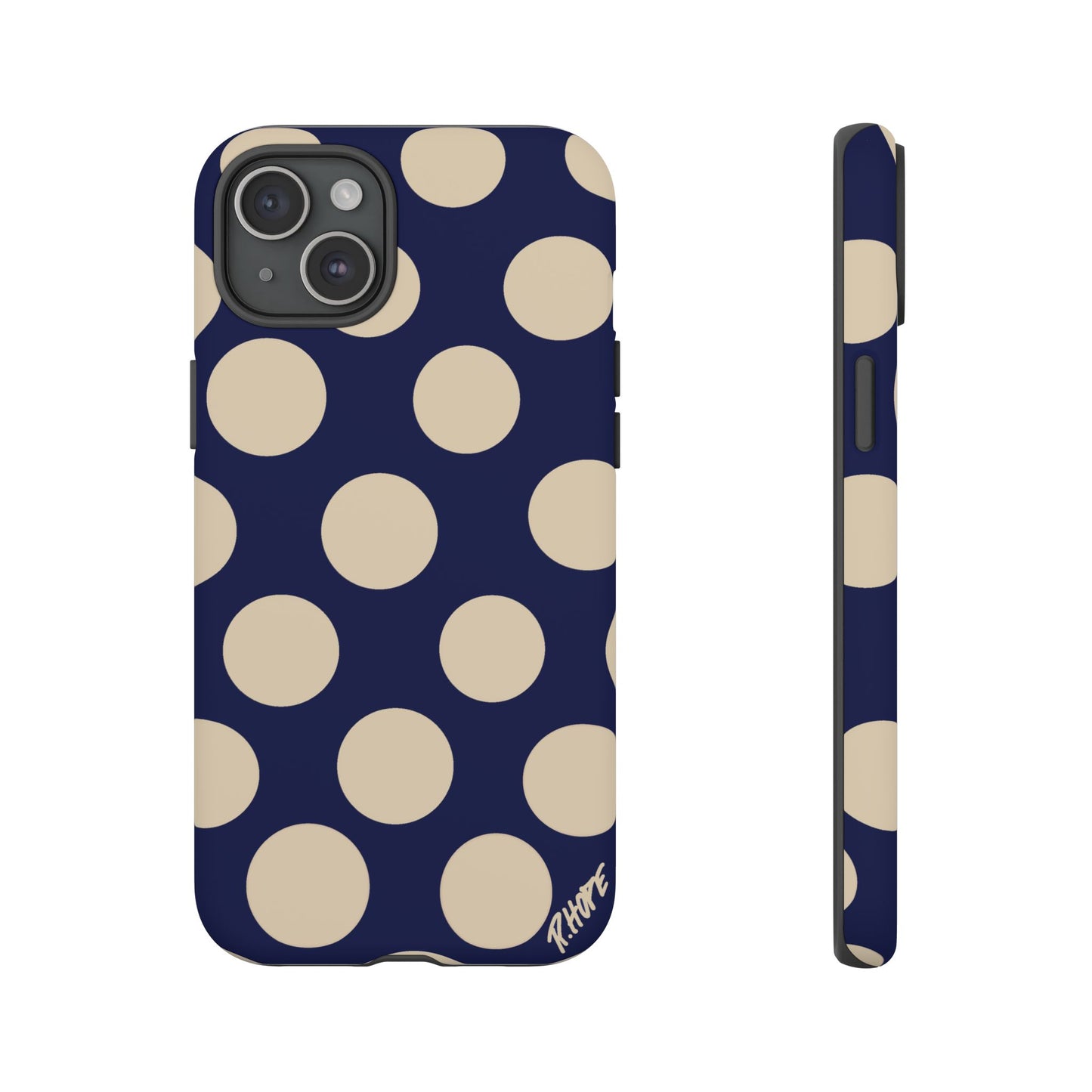 BLUE POLKA