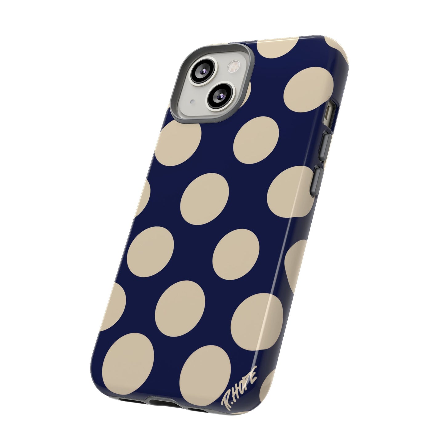 BLUE POLKA