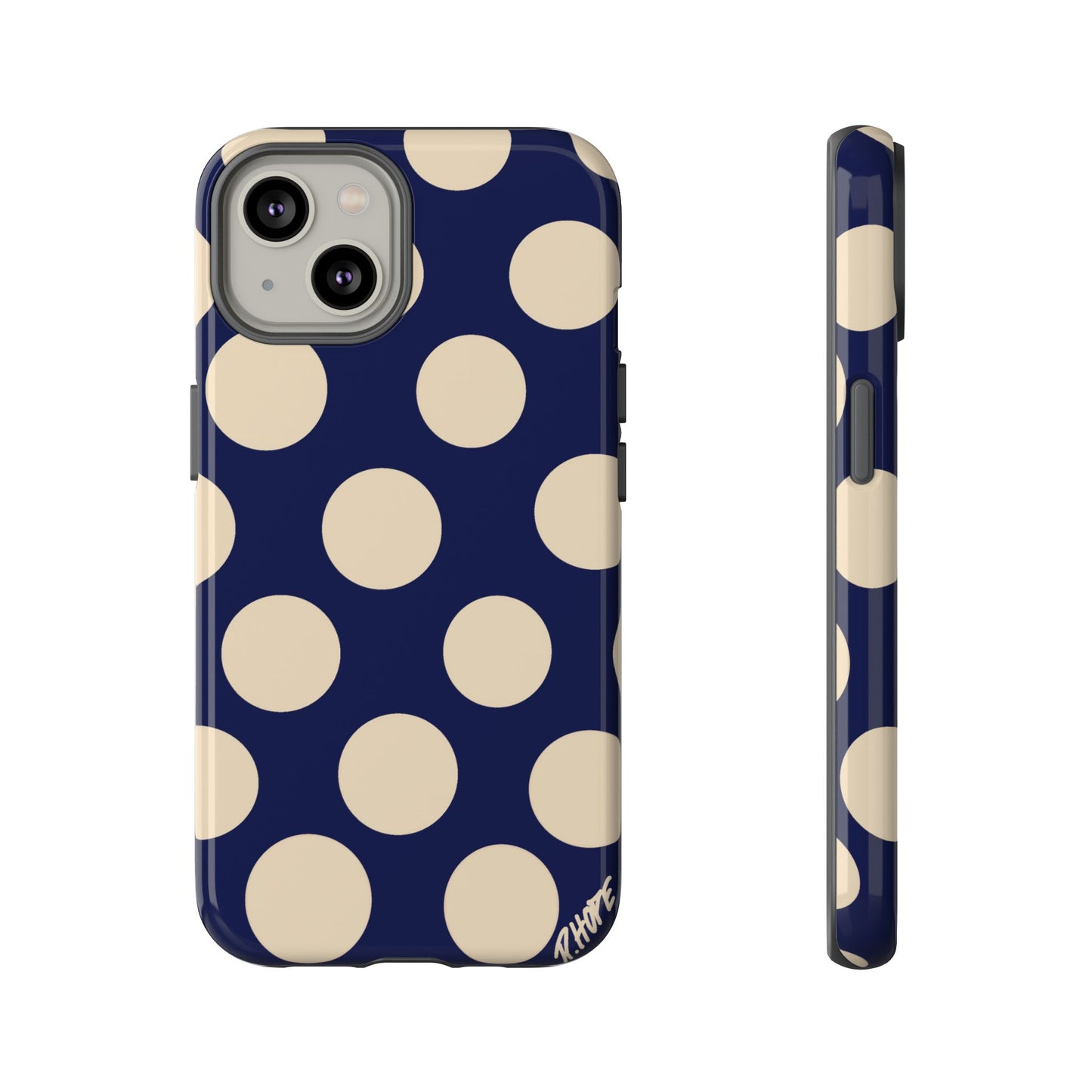 BLUE POLKA