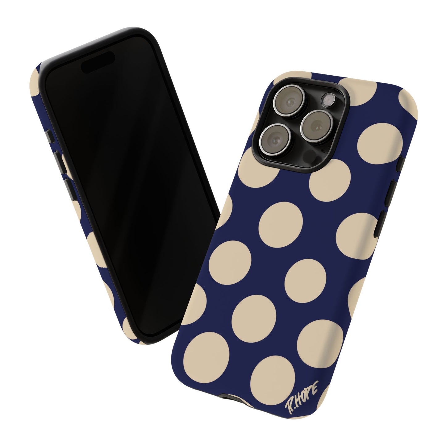 BLUE POLKA