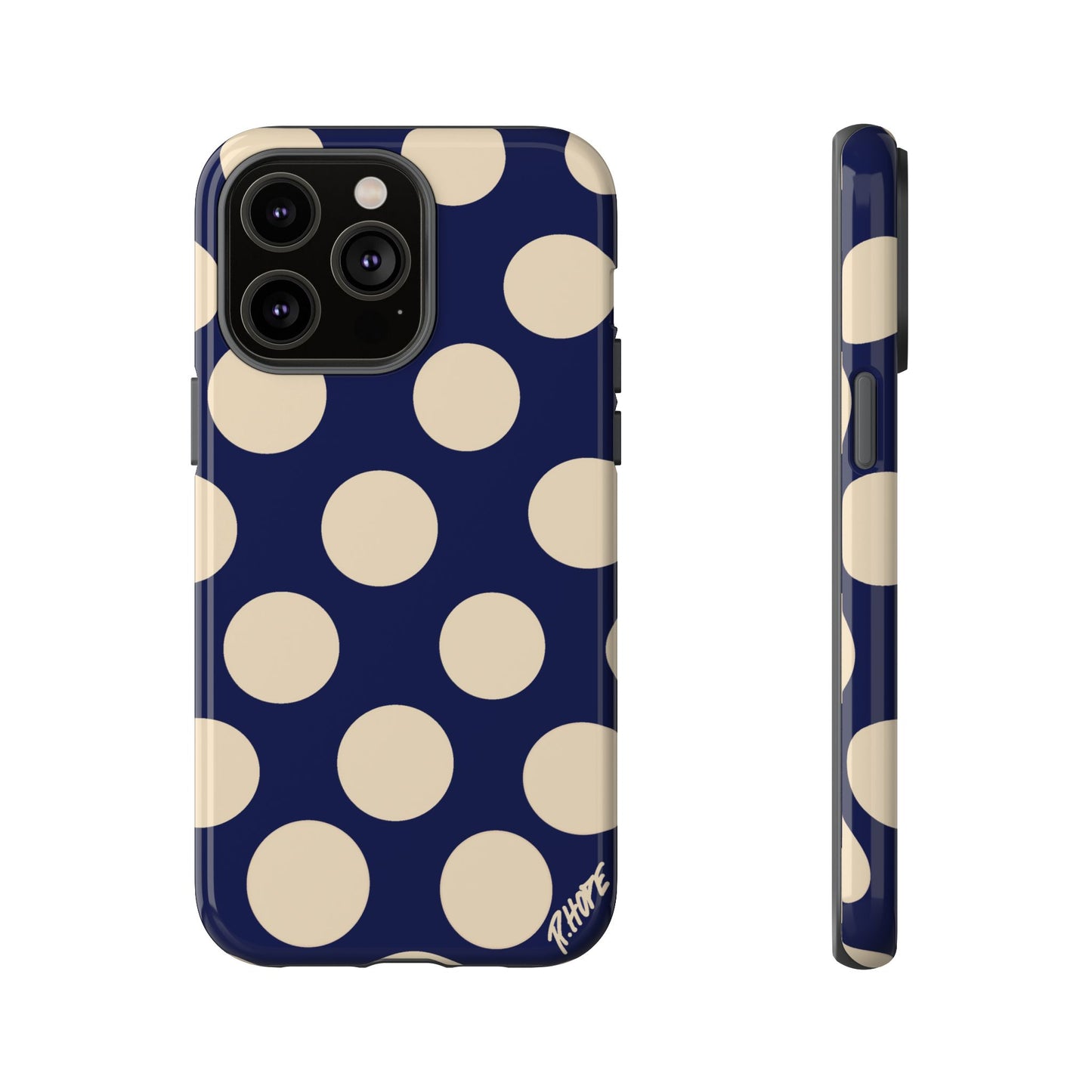 BLUE POLKA
