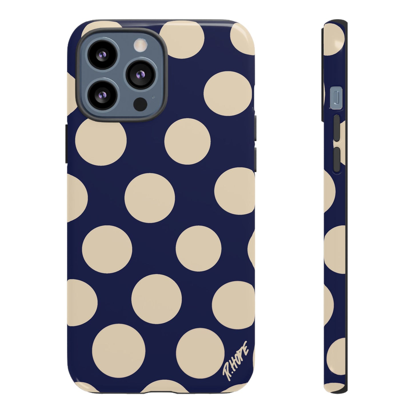 BLUE POLKA