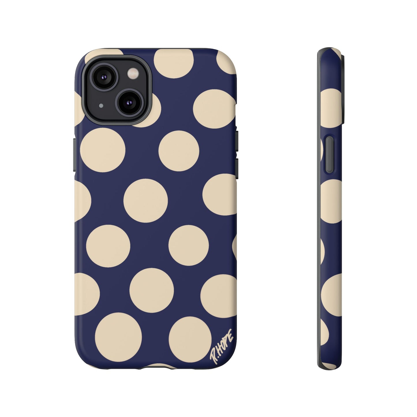 BLUE POLKA