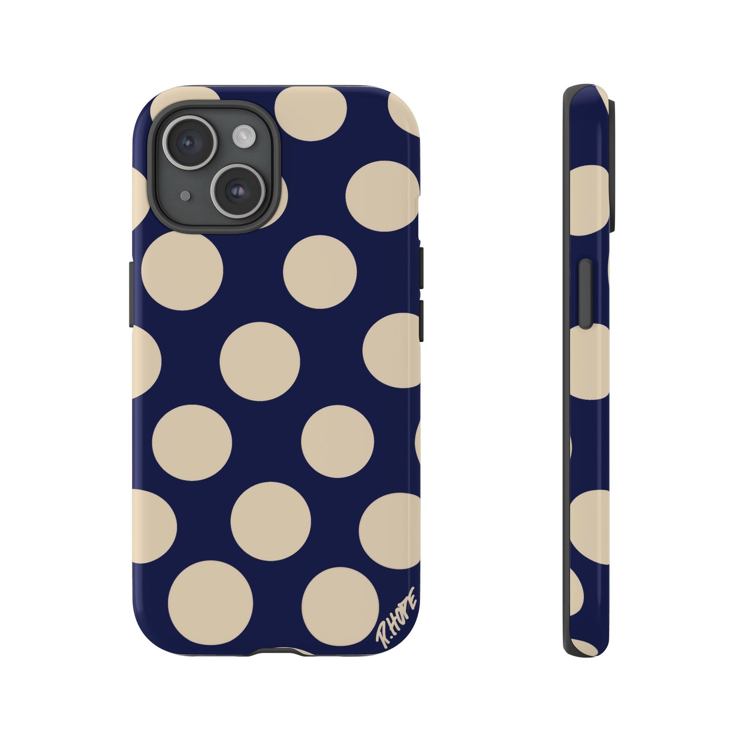 BLUE POLKA