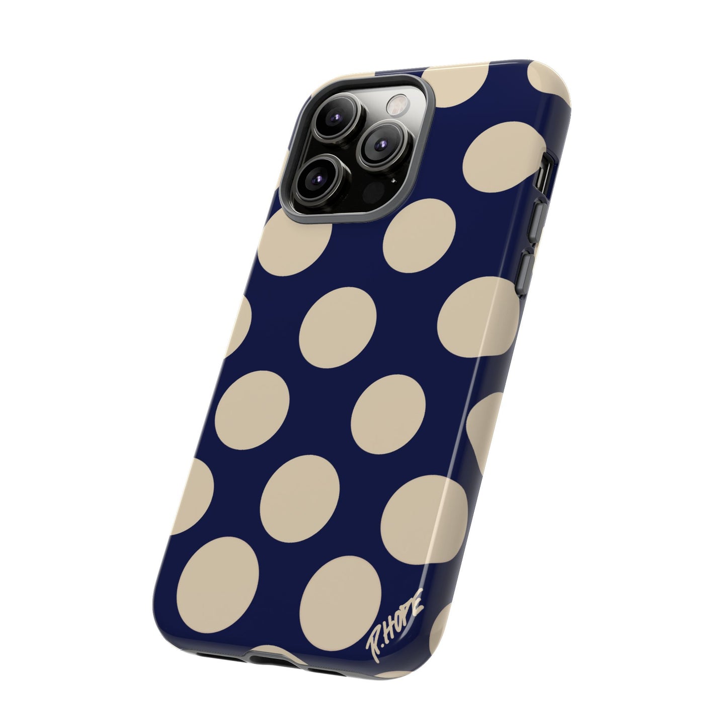 BLUE POLKA