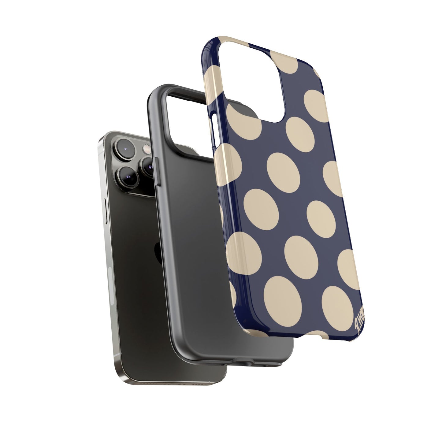 BLUE POLKA
