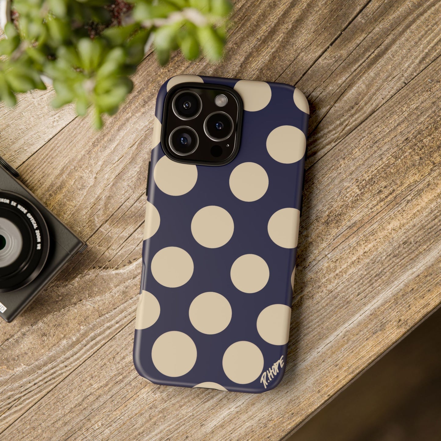 BLUE POLKA