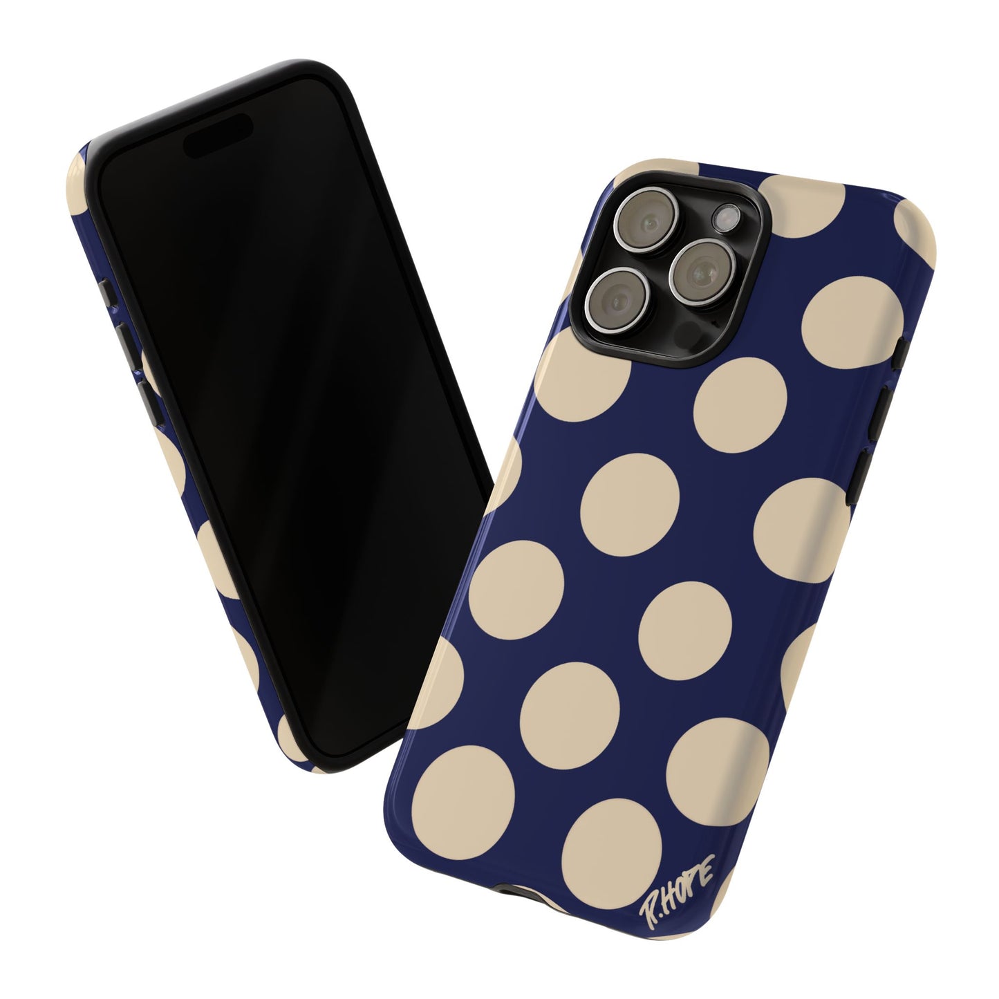 BLUE POLKA