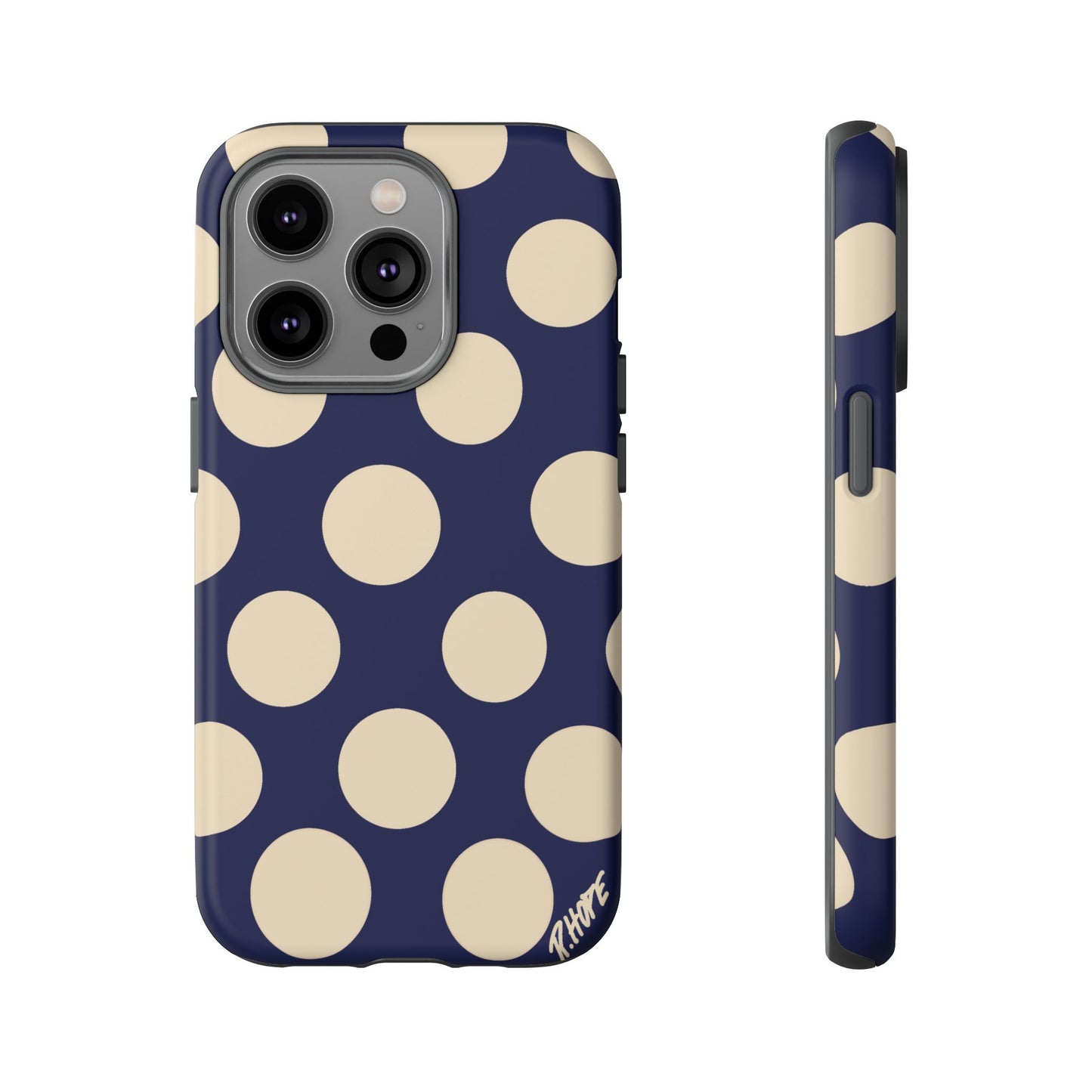 BLUE POLKA