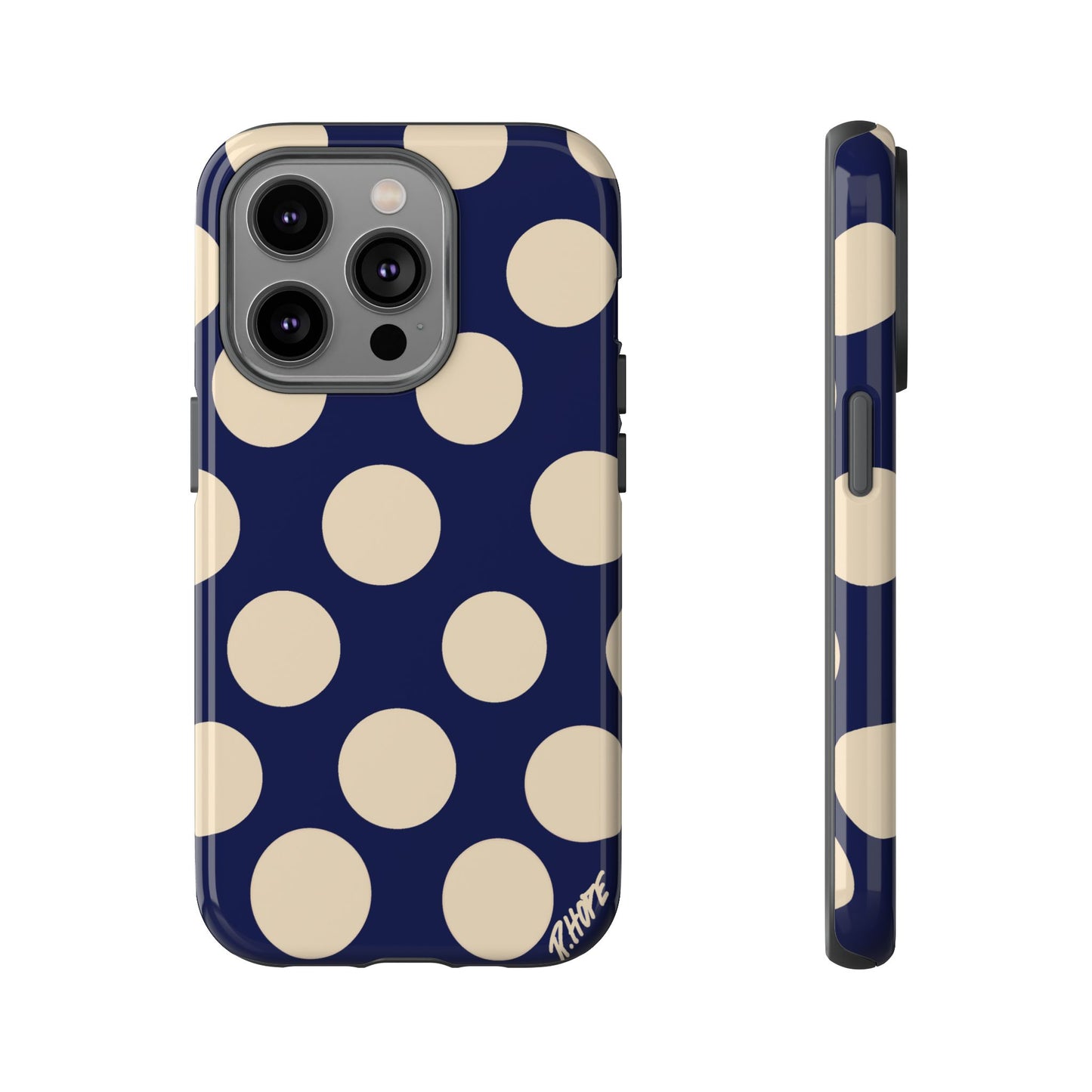 BLUE POLKA