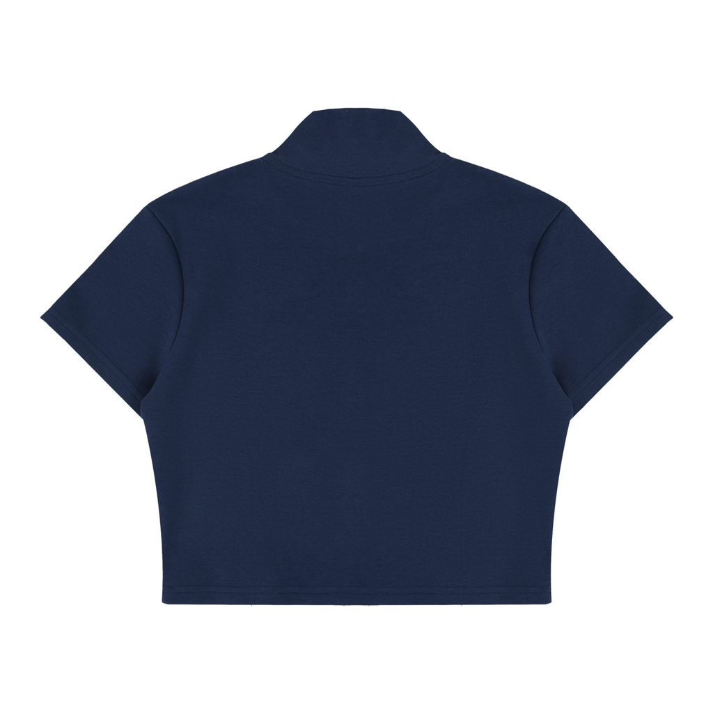 TENNIS CROPPED ZIP UP