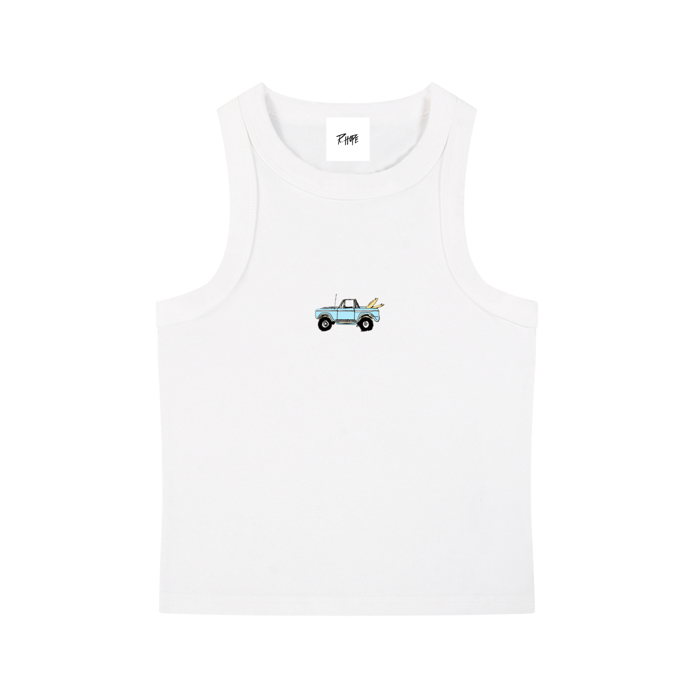 LETS RIDE BLUE TANK