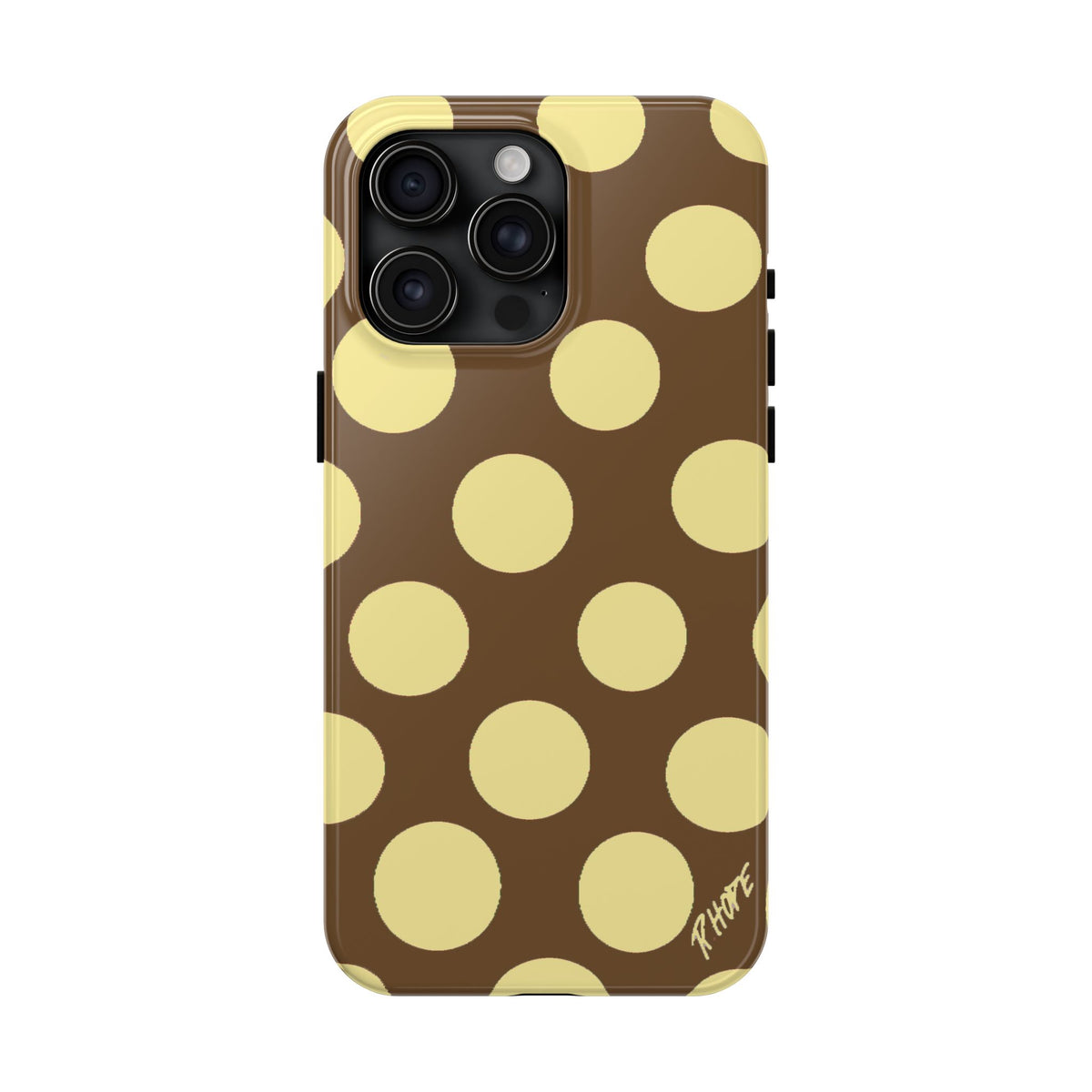BUTTER YELLOW POLKA