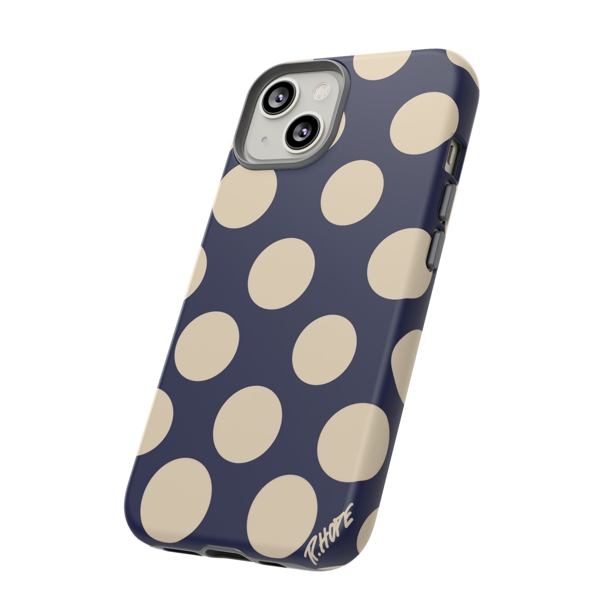 BLUE POLKA