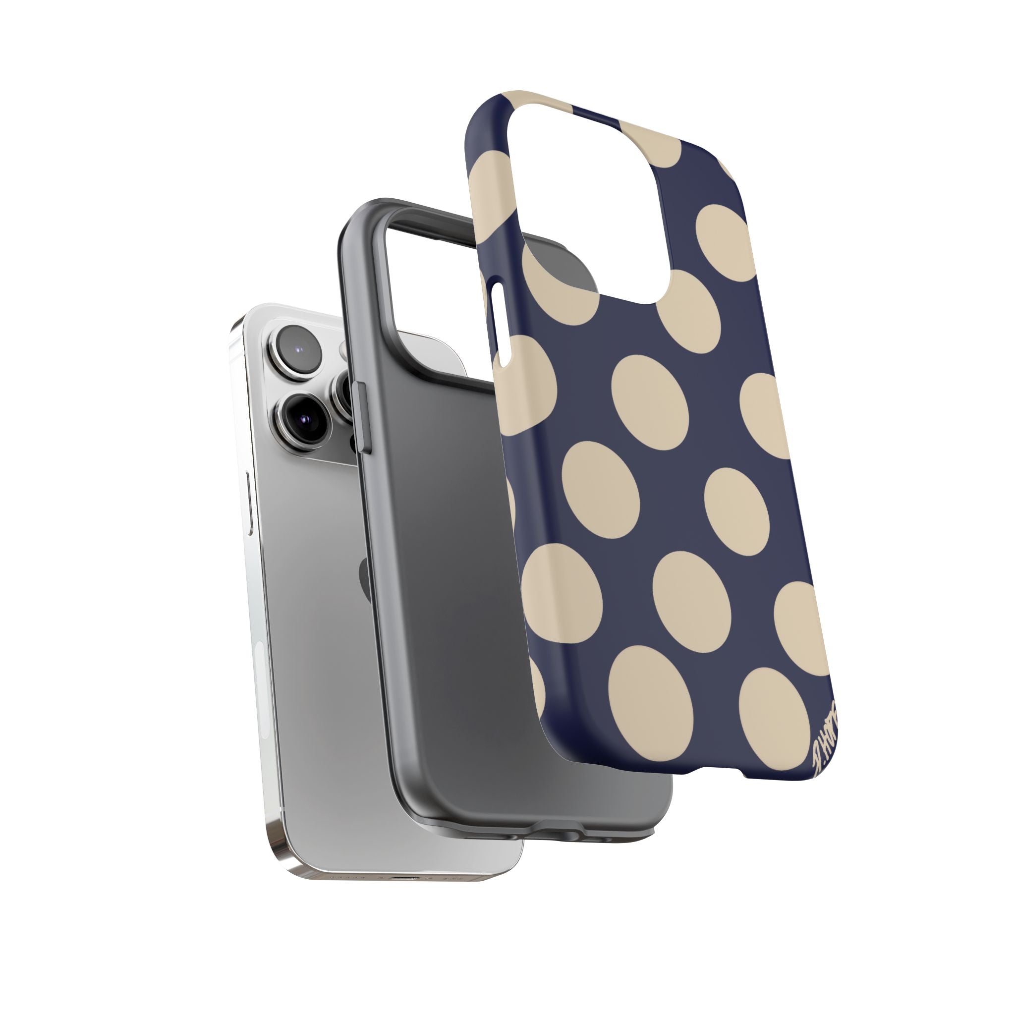 BLUE POLKA