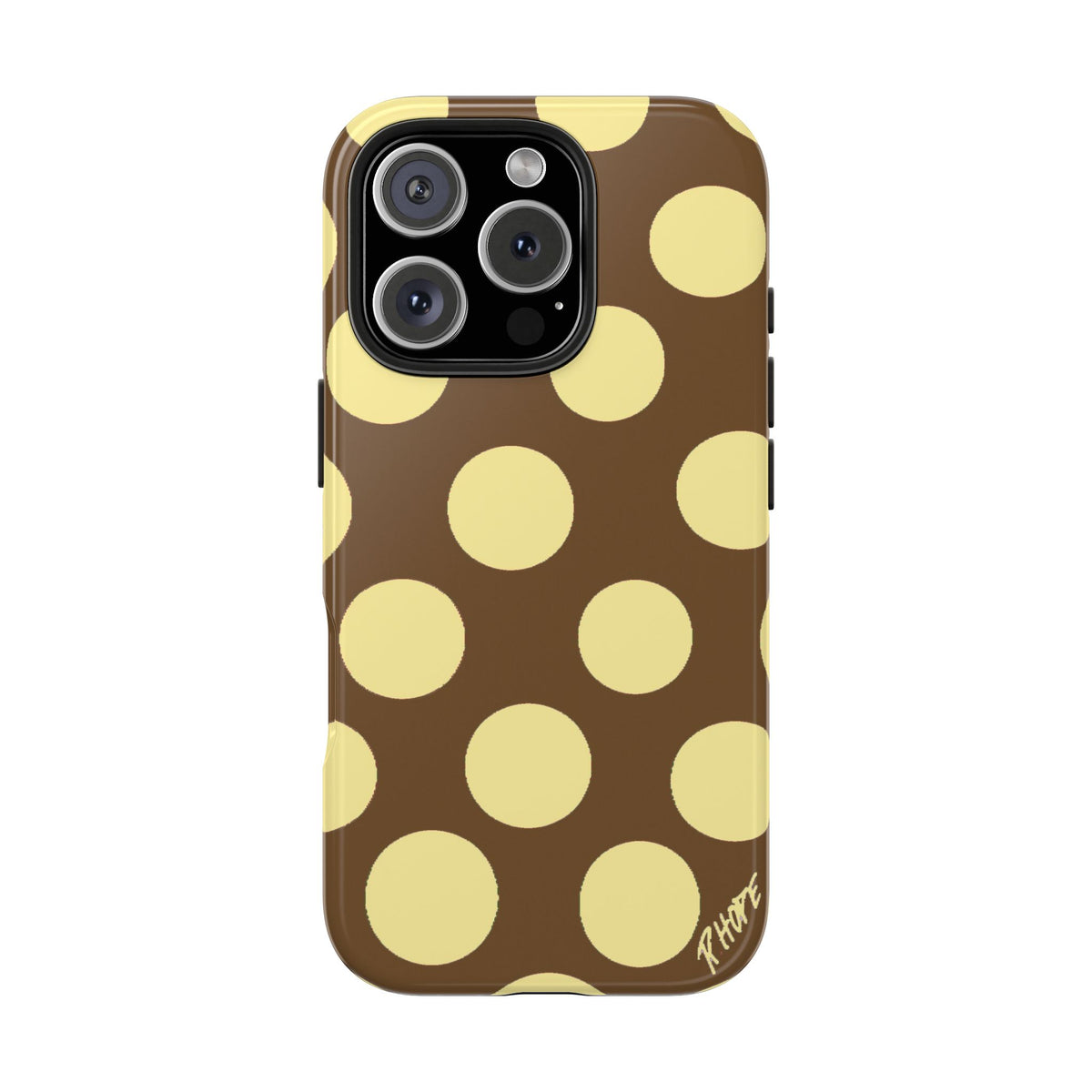BUTTER YELLOW POLKA