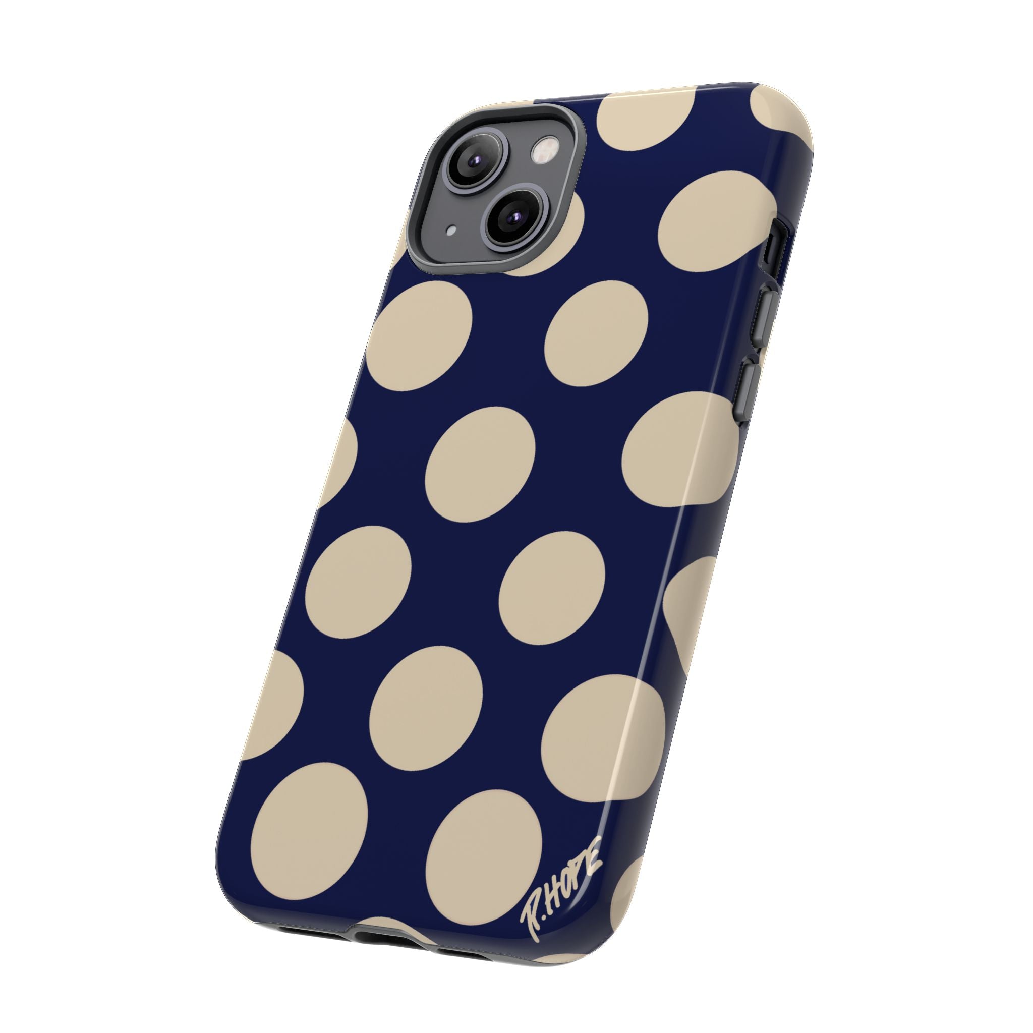 BLUE POLKA