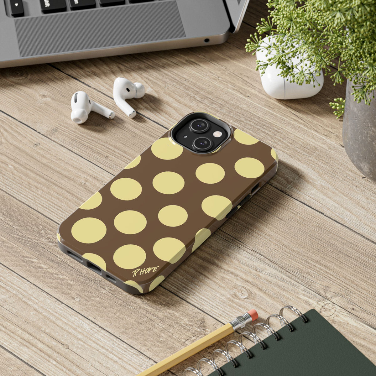 BUTTER YELLOW POLKA