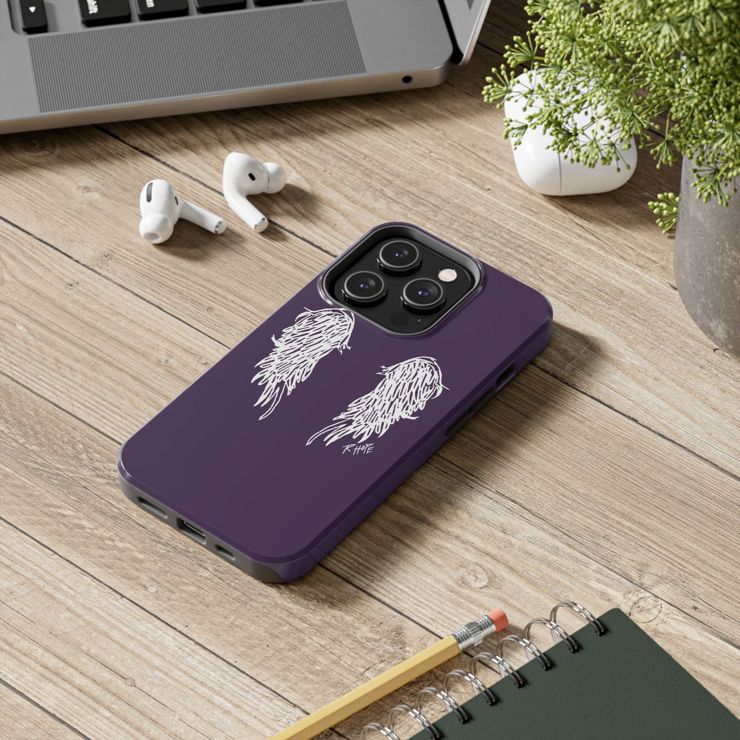 LAVENDER HALO CASE