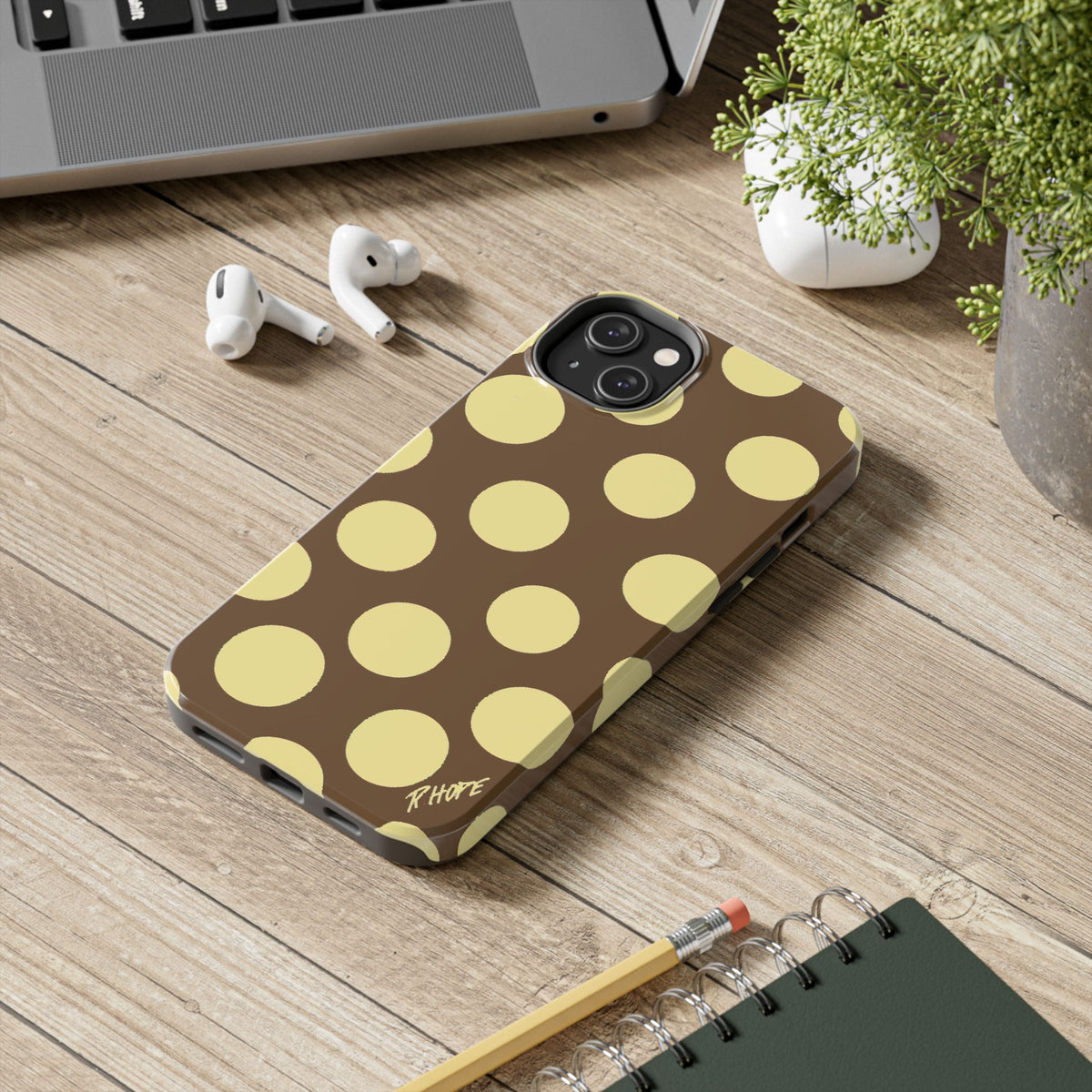 BUTTER YELLOW POLKA
