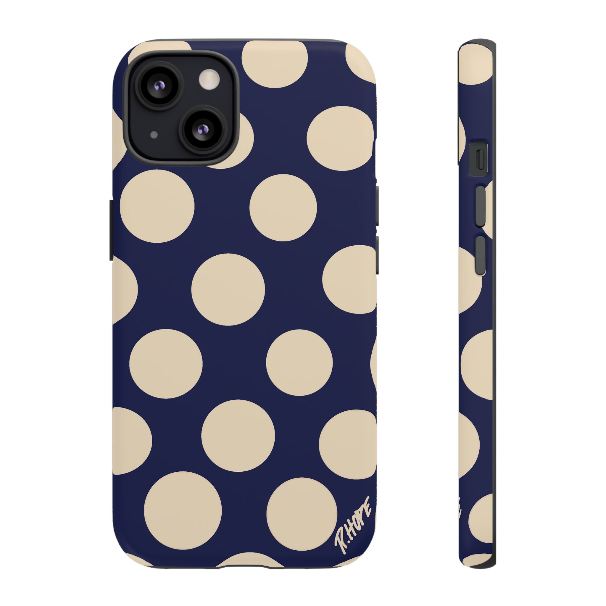 BLUE POLKA
